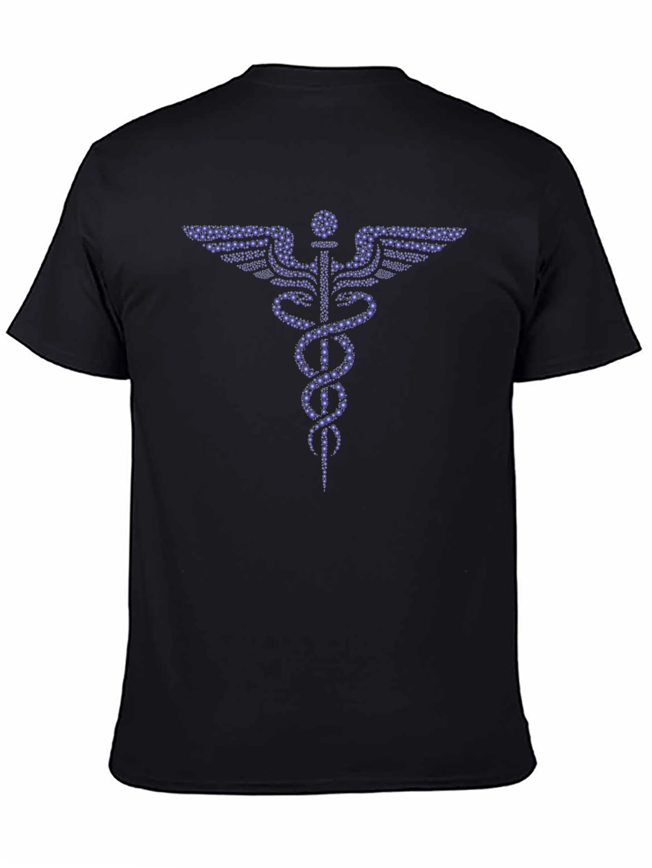Caduceus T-Shirt - Starry Medical Symbol