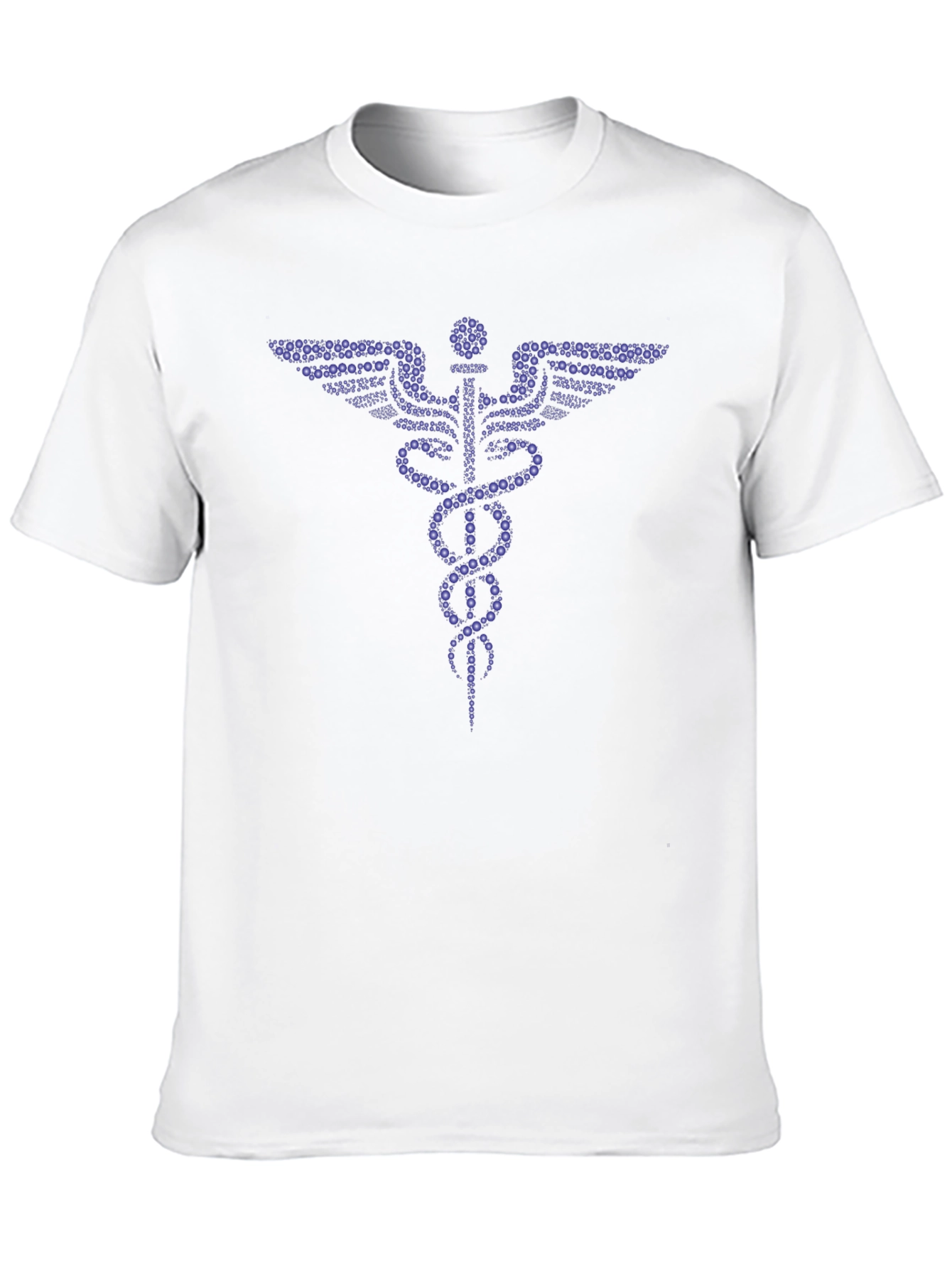 Caduceus T-Shirt - Starry Medical Symbol