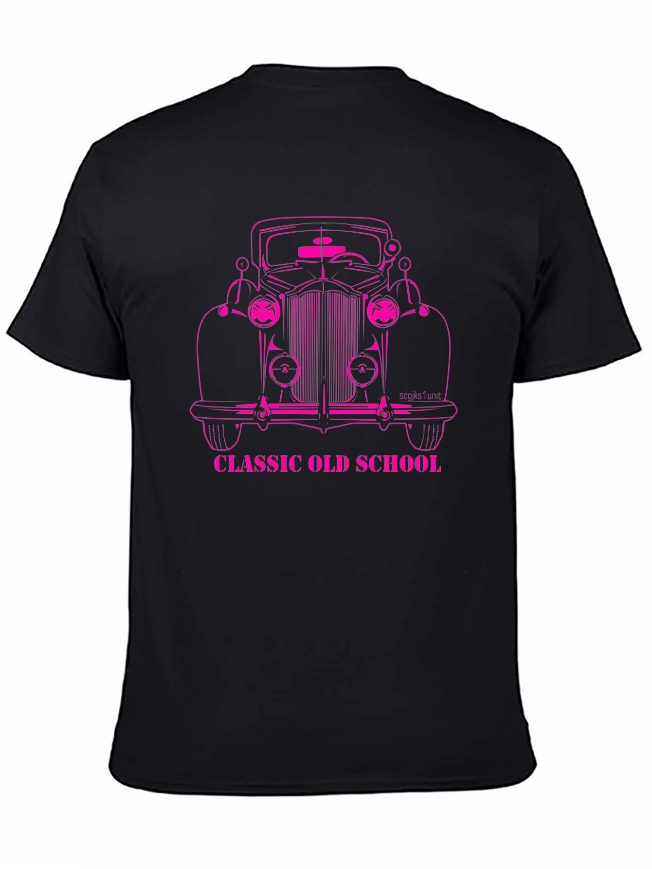 Classic Old School Car Graphic T-Shirt
