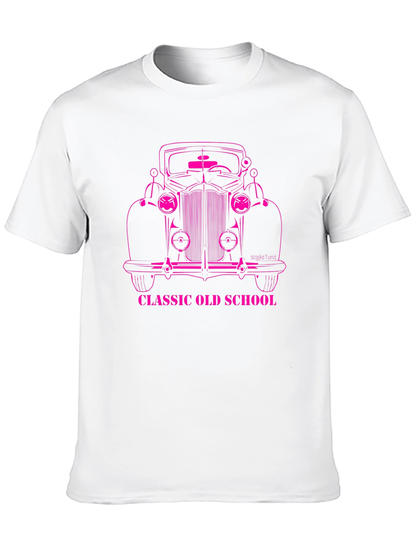 Classic Old School Car Graphic T-Shirt