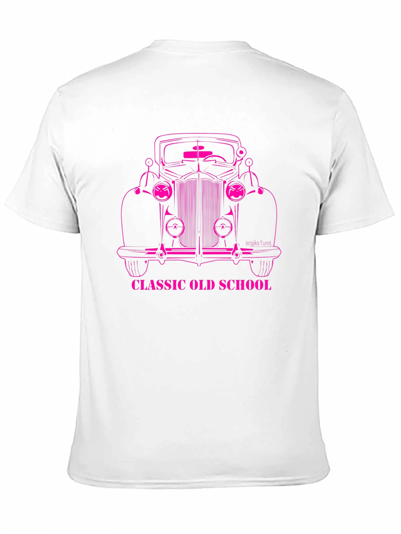 Classic Old School Car Graphic T-Shirt
