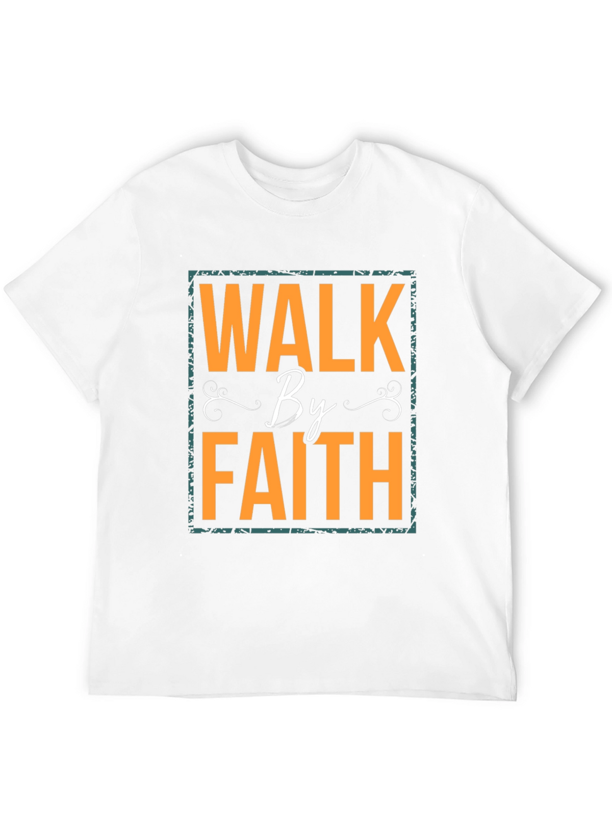 Walk By Faith Graphic T-Shirt - Black