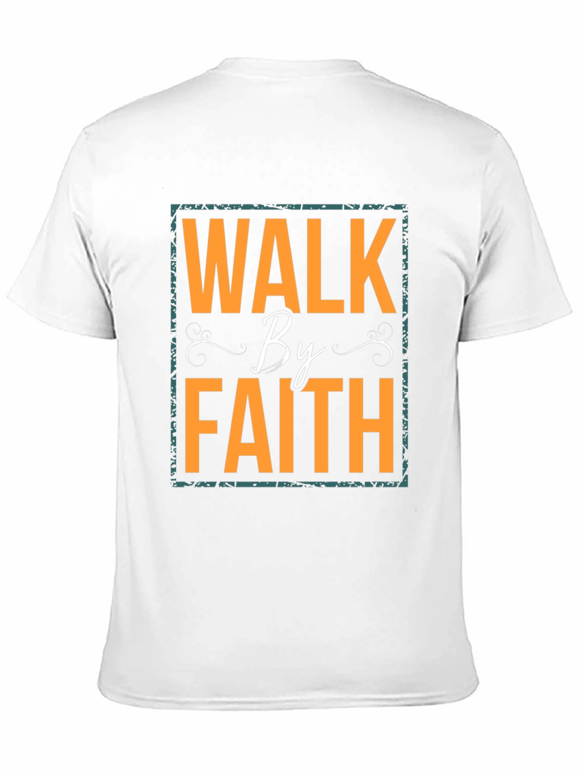Walk By Faith Graphic T-Shirt - Black