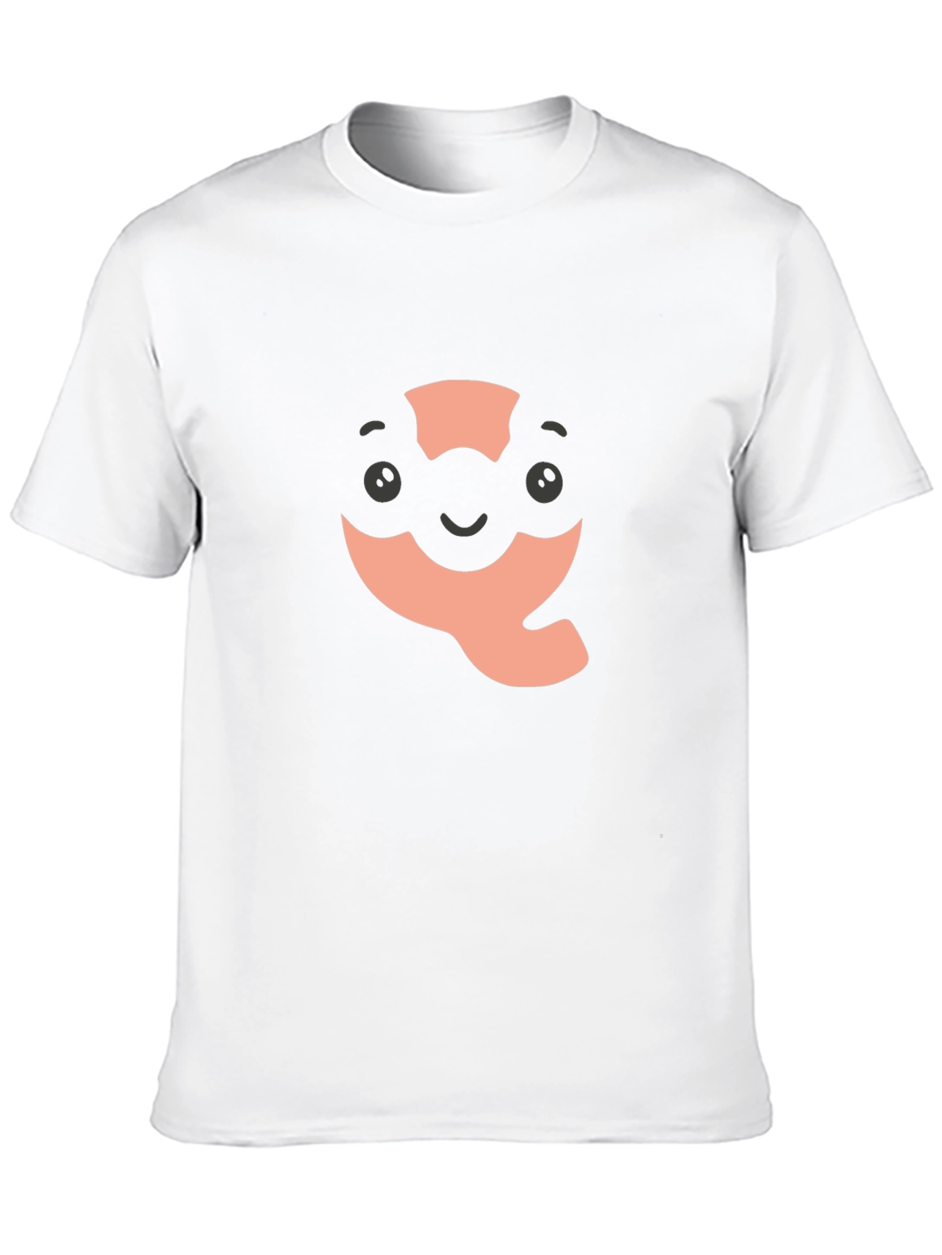 Quokka Character Graphic Black T-Shirt