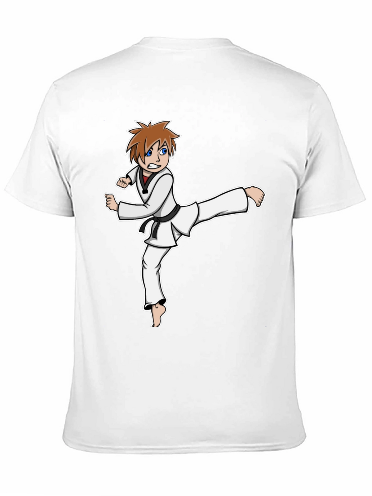 Karate Kid Graphic Tee - Black Martial Arts Shirt