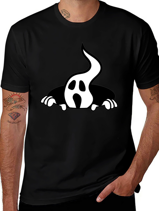 Ghost Graphic Tee - Halloween Style