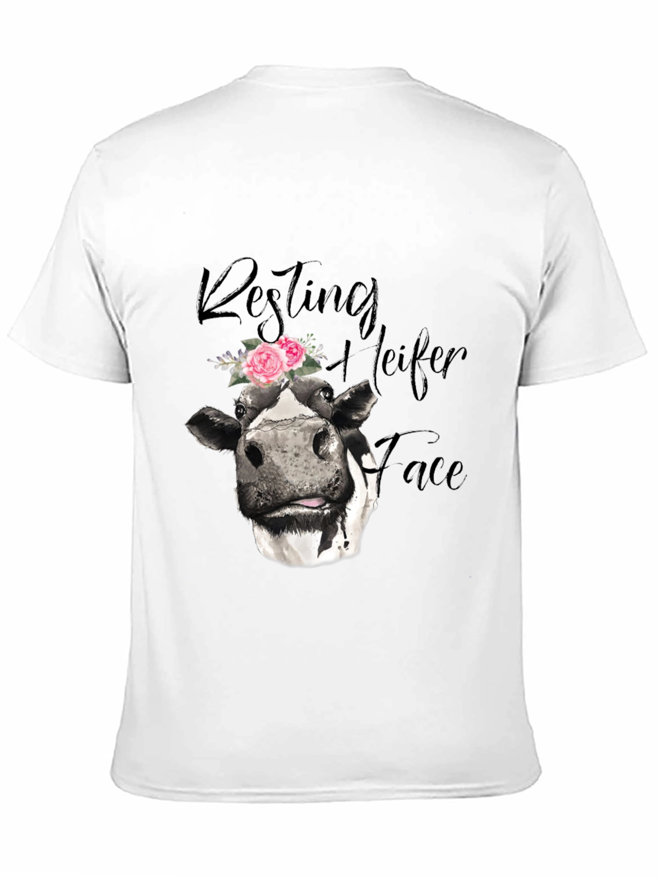 Resting Heifer Face Graphic Tee