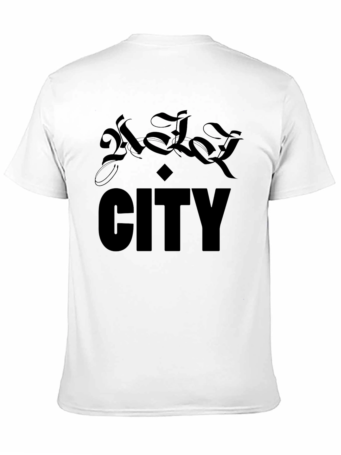 Black City Graphic Print T-Shirt