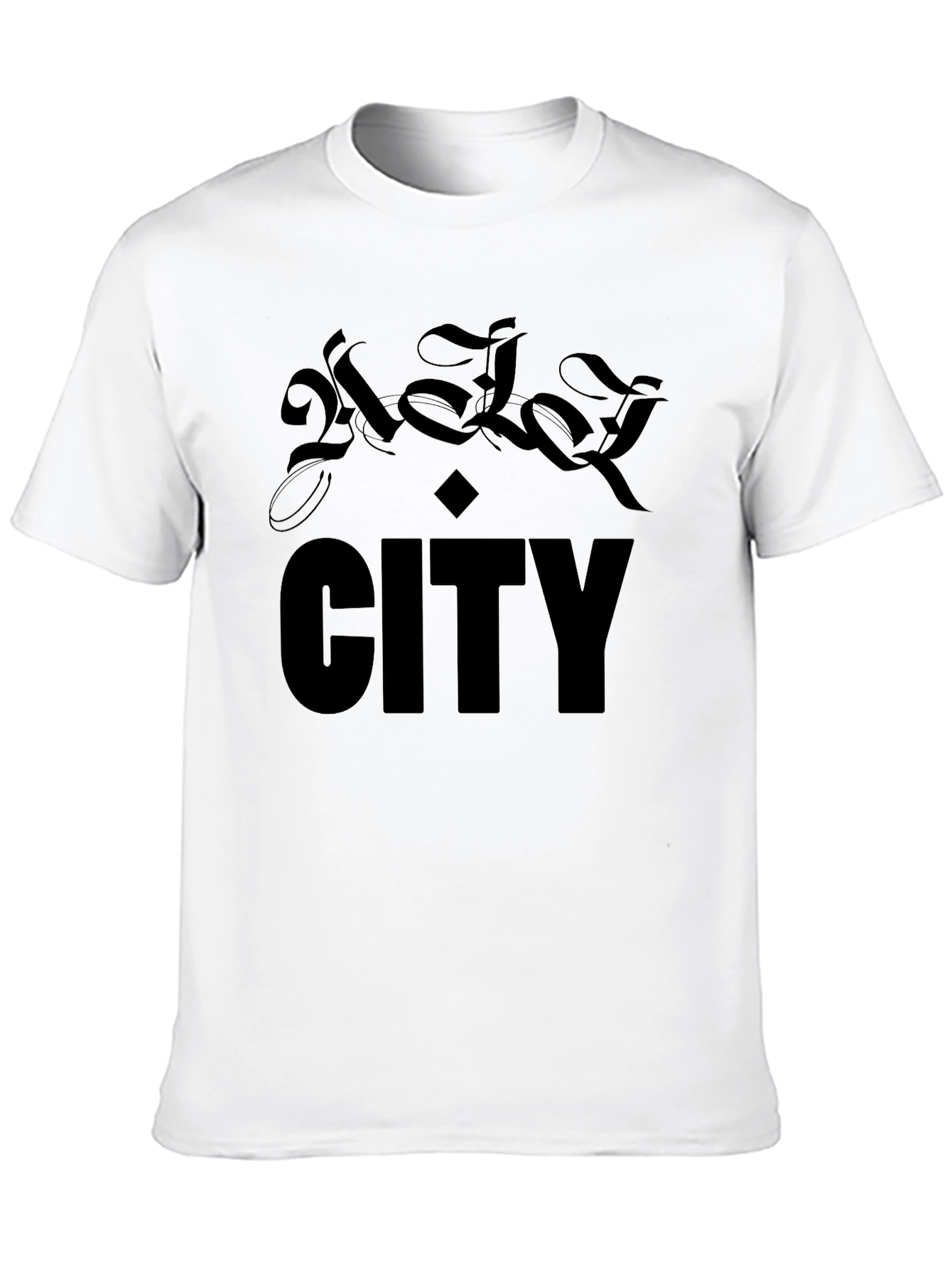 Black City Graphic Print T-Shirt