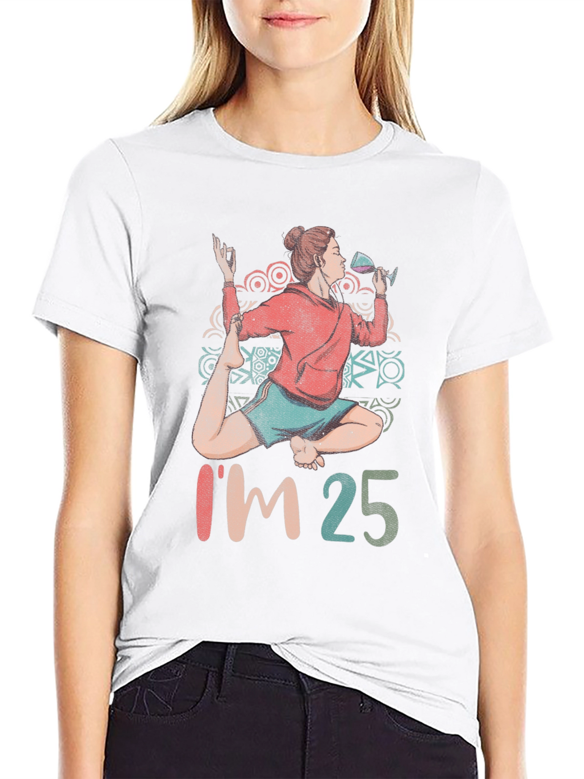 Im 25 Yoga and Wine T-Shirt