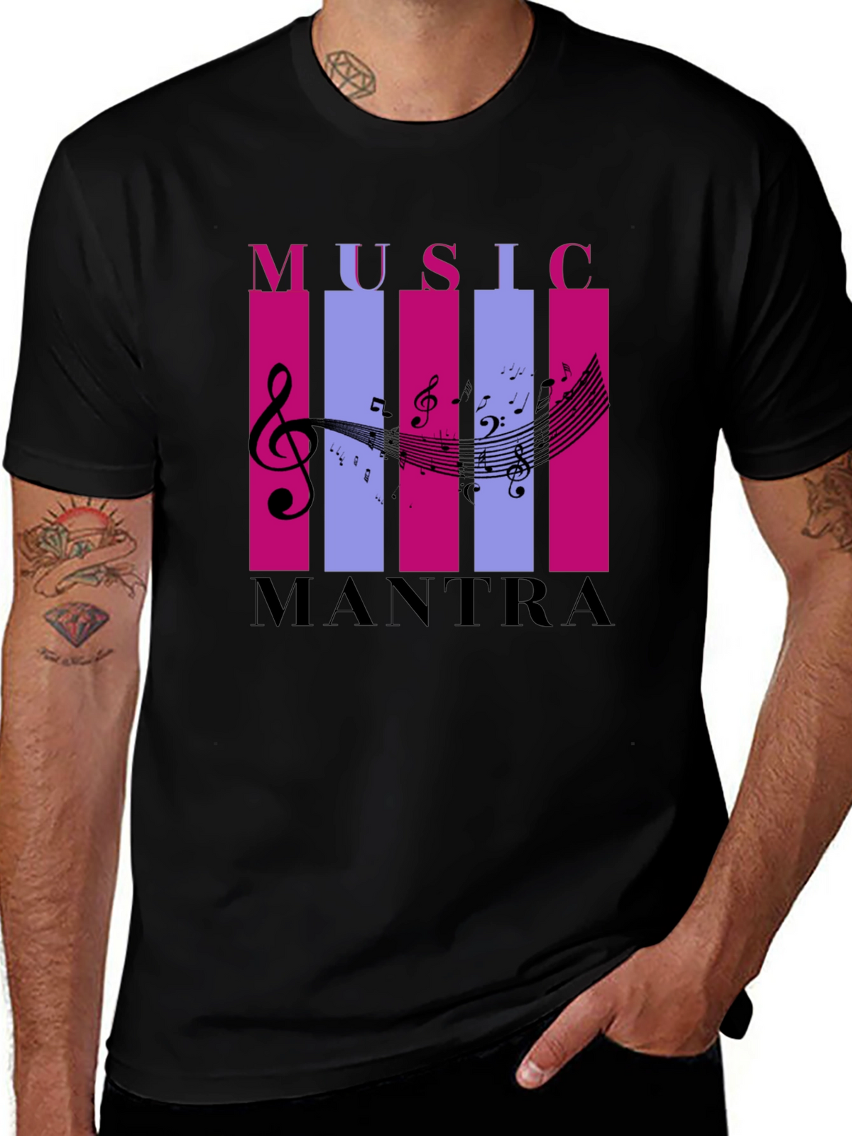 Music Mantra Graphic T-Shirt