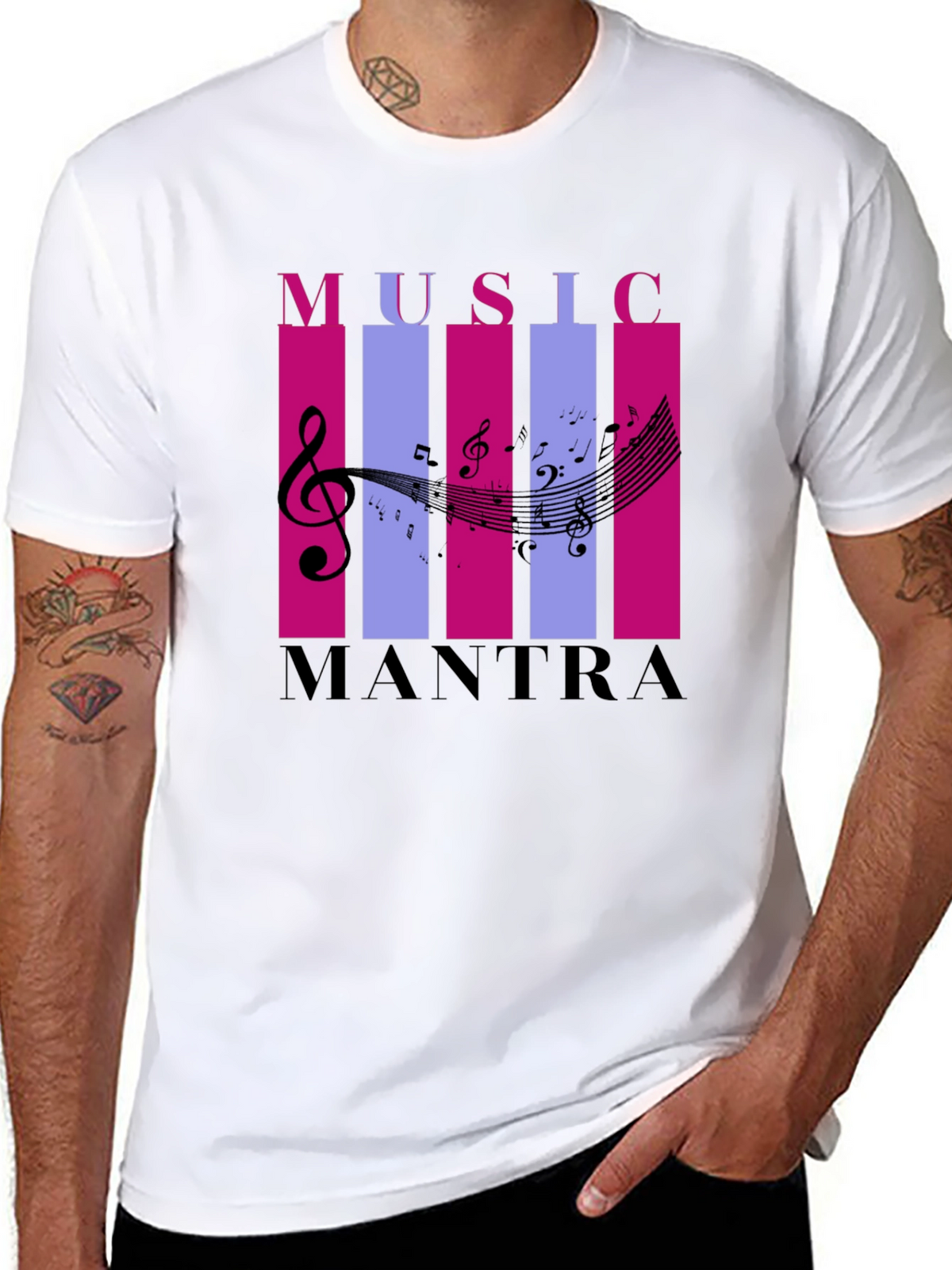 Music Mantra Graphic T-Shirt