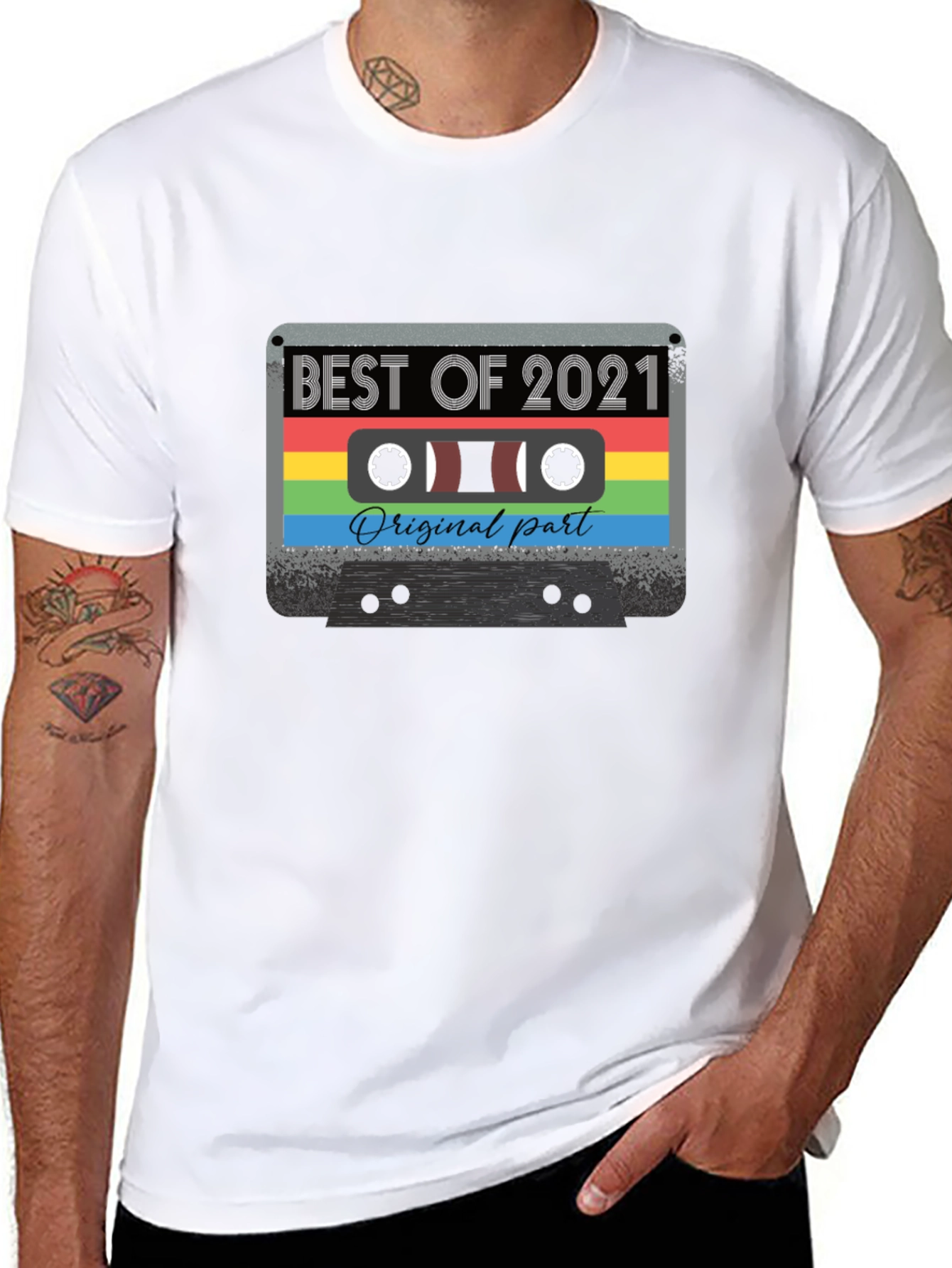 Best of 2021 Cassette Tape Graphic T-Shirt