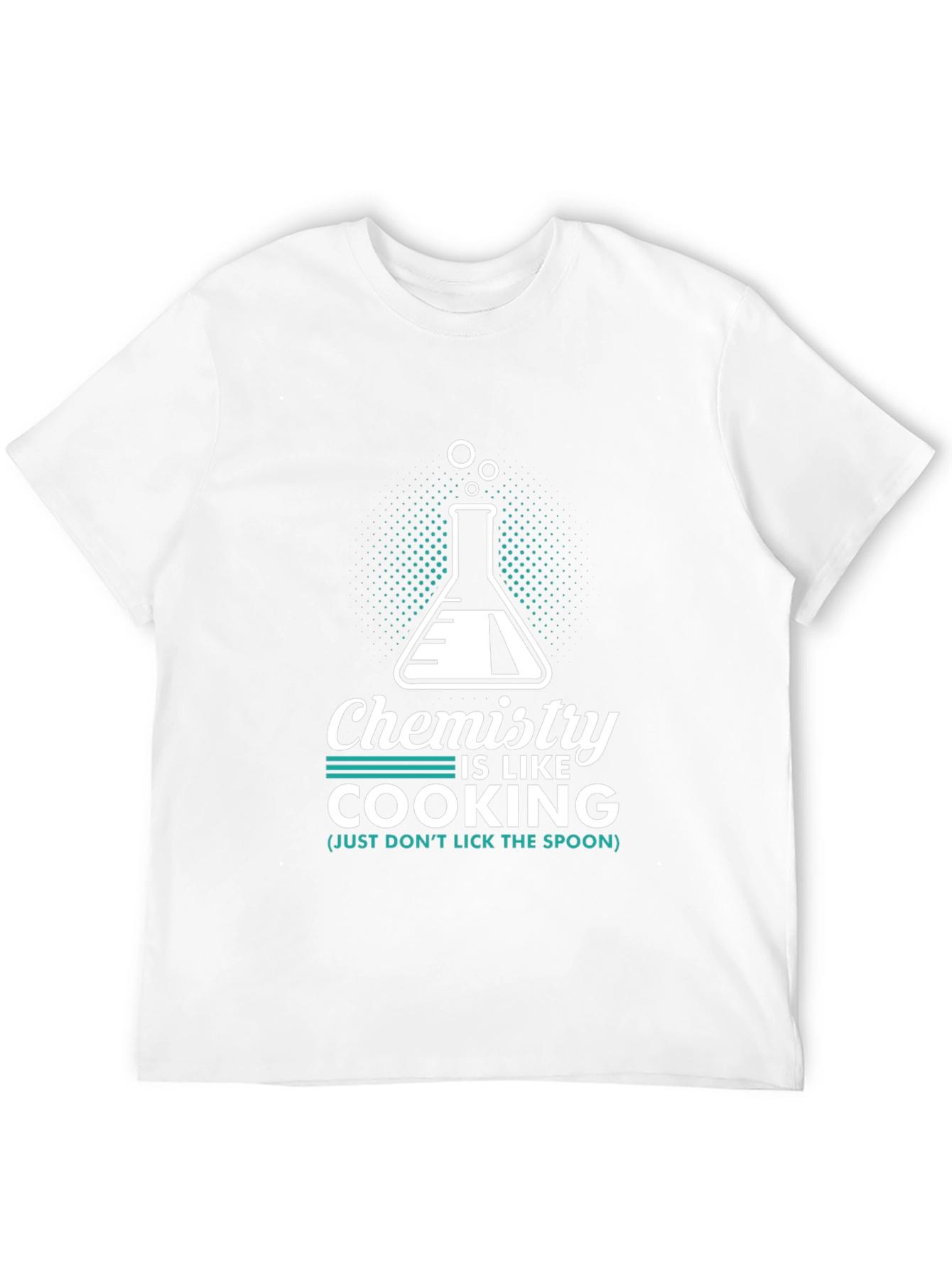 Chemistry is Like Cooking Black T-Shirt