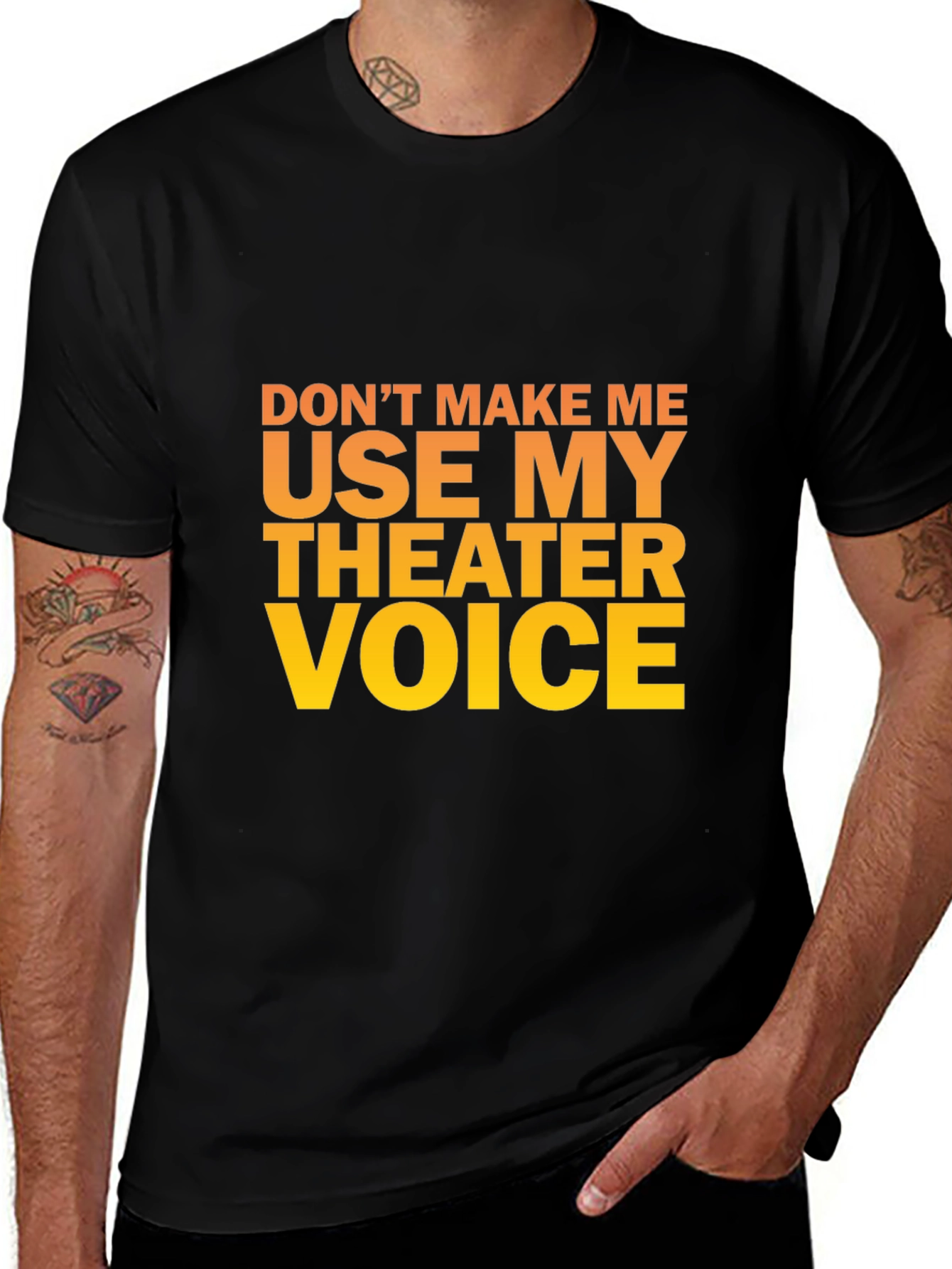 Theater Voice T-Shirt - Funny Actor Gift