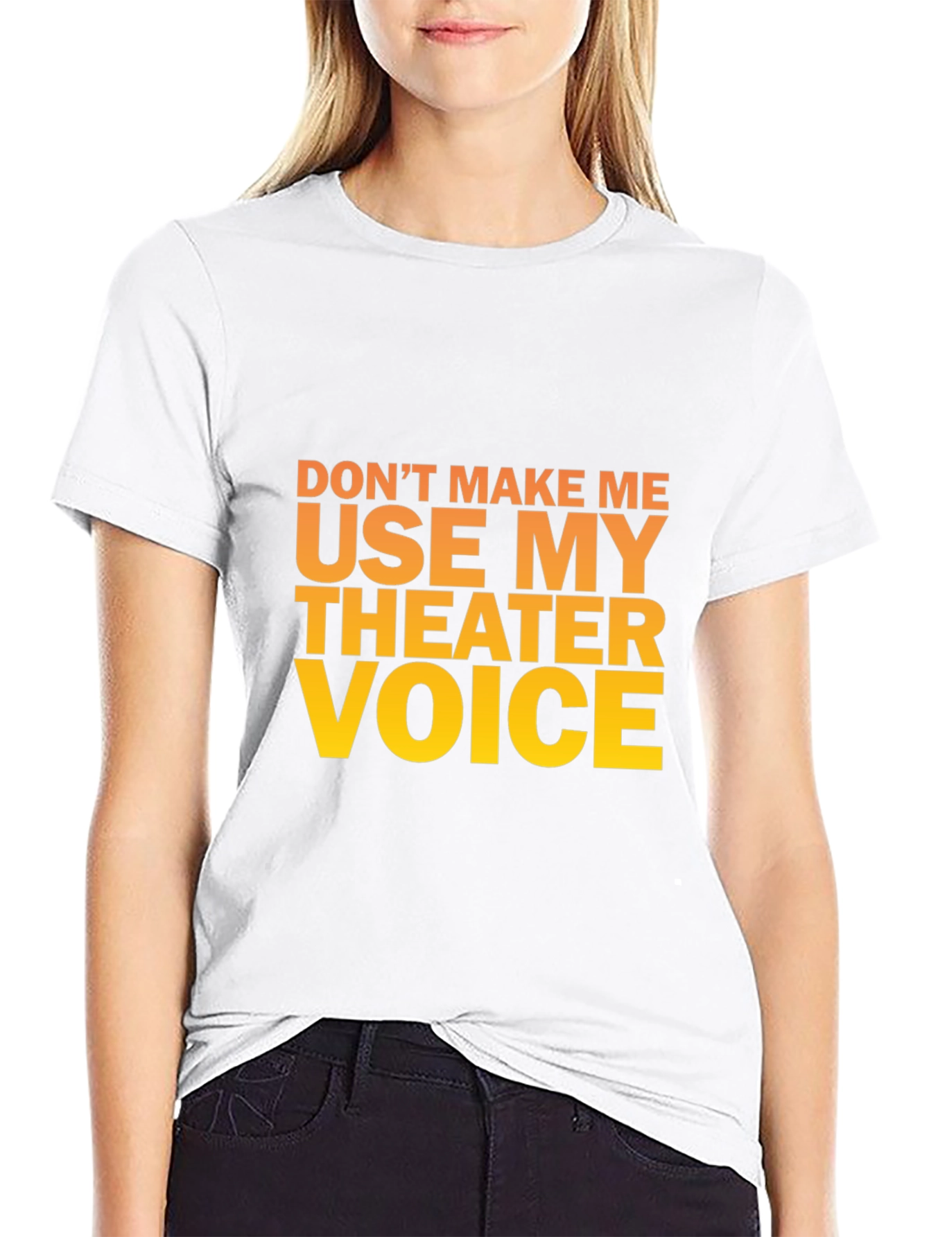 Theater Voice T-Shirt - Funny Actor Gift