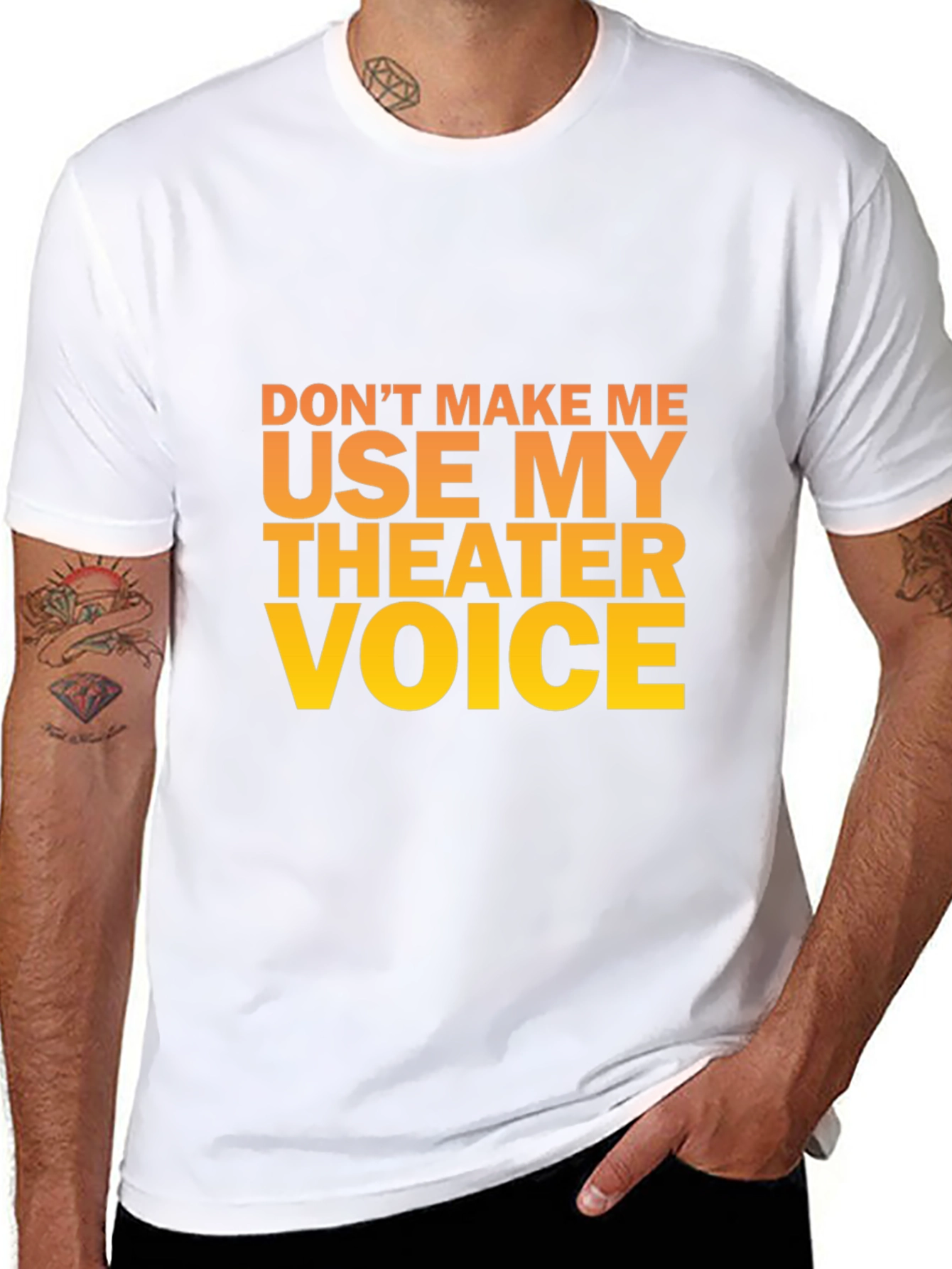 Theater Voice T-Shirt - Funny Actor Gift