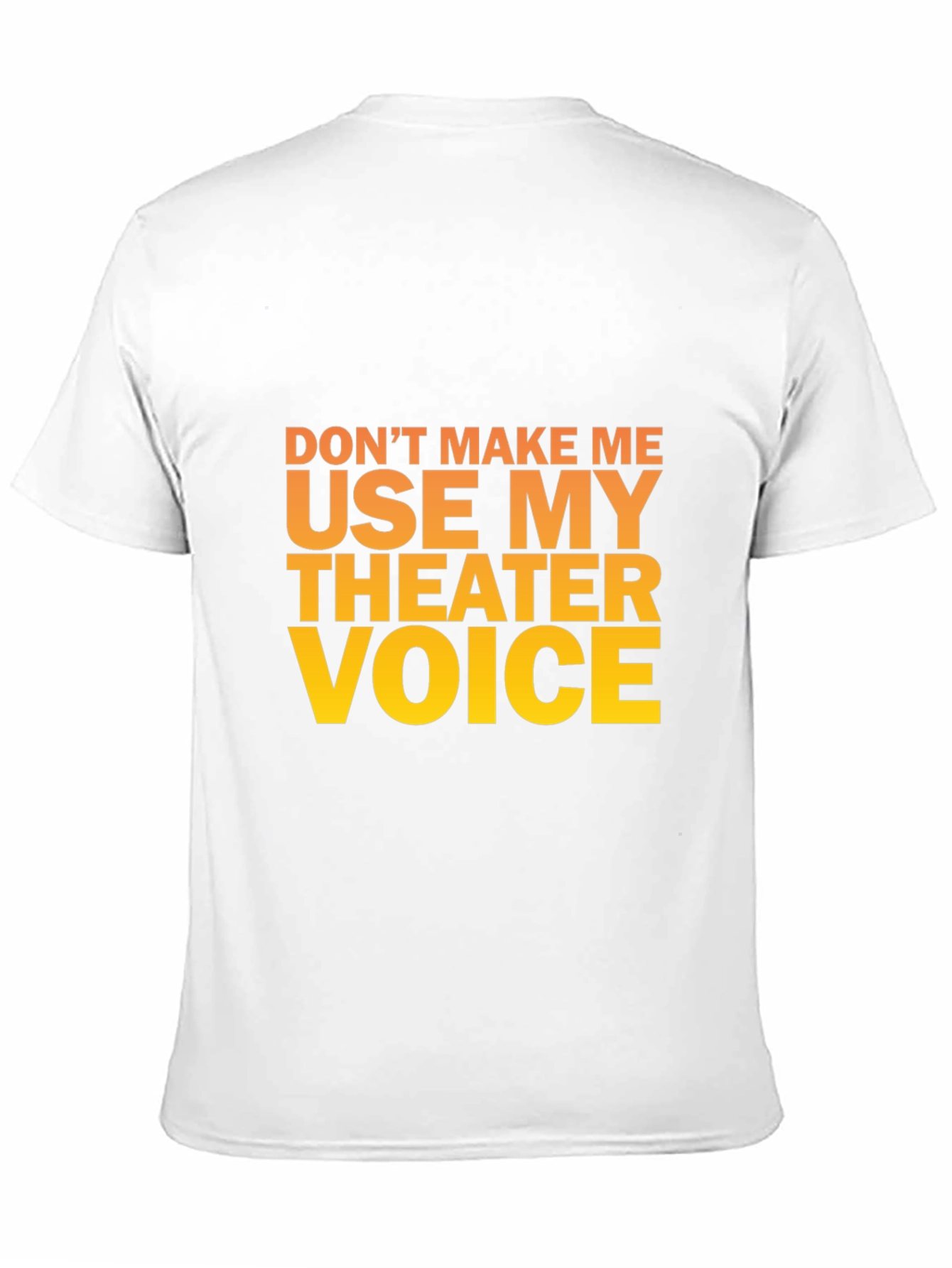 Theater Voice T-Shirt - Funny Actor Gift