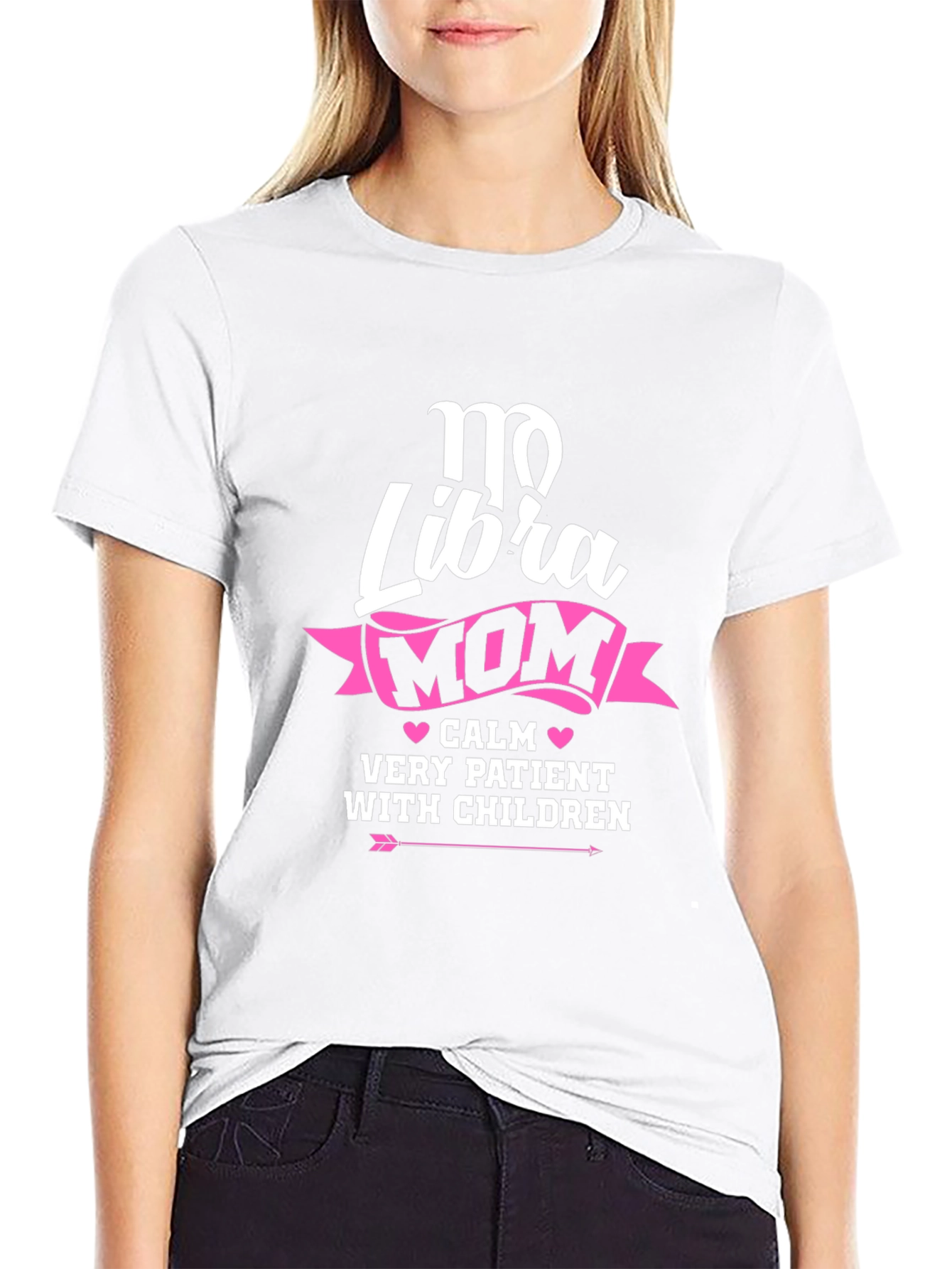 Libra Mom T-Shirt - Calm & Patient with Children