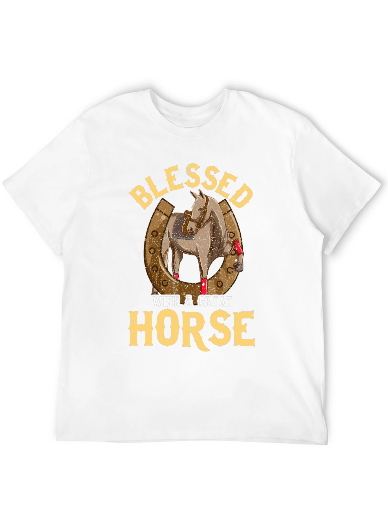 Blessed With A Great Horse T-Shirt