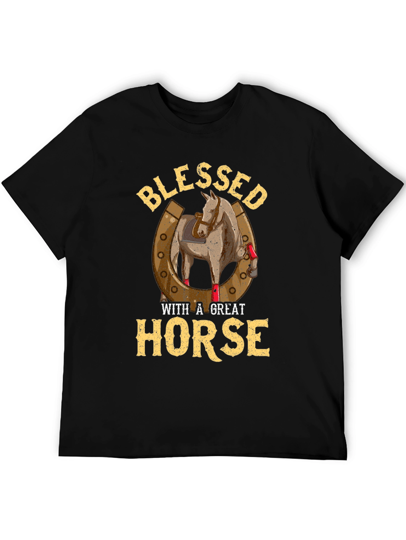 Blessed With A Great Horse T-Shirt