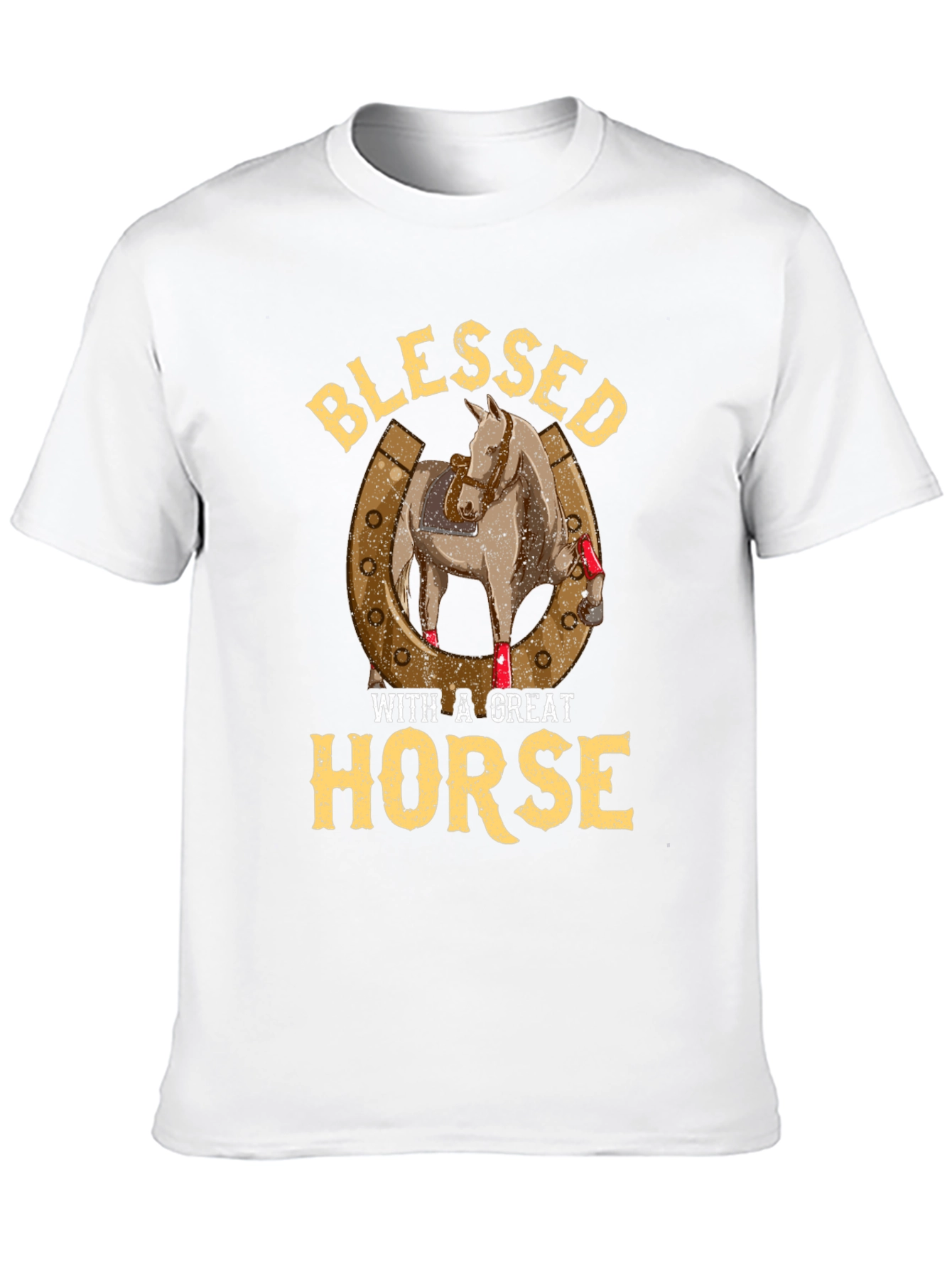 Blessed With A Great Horse T-Shirt
