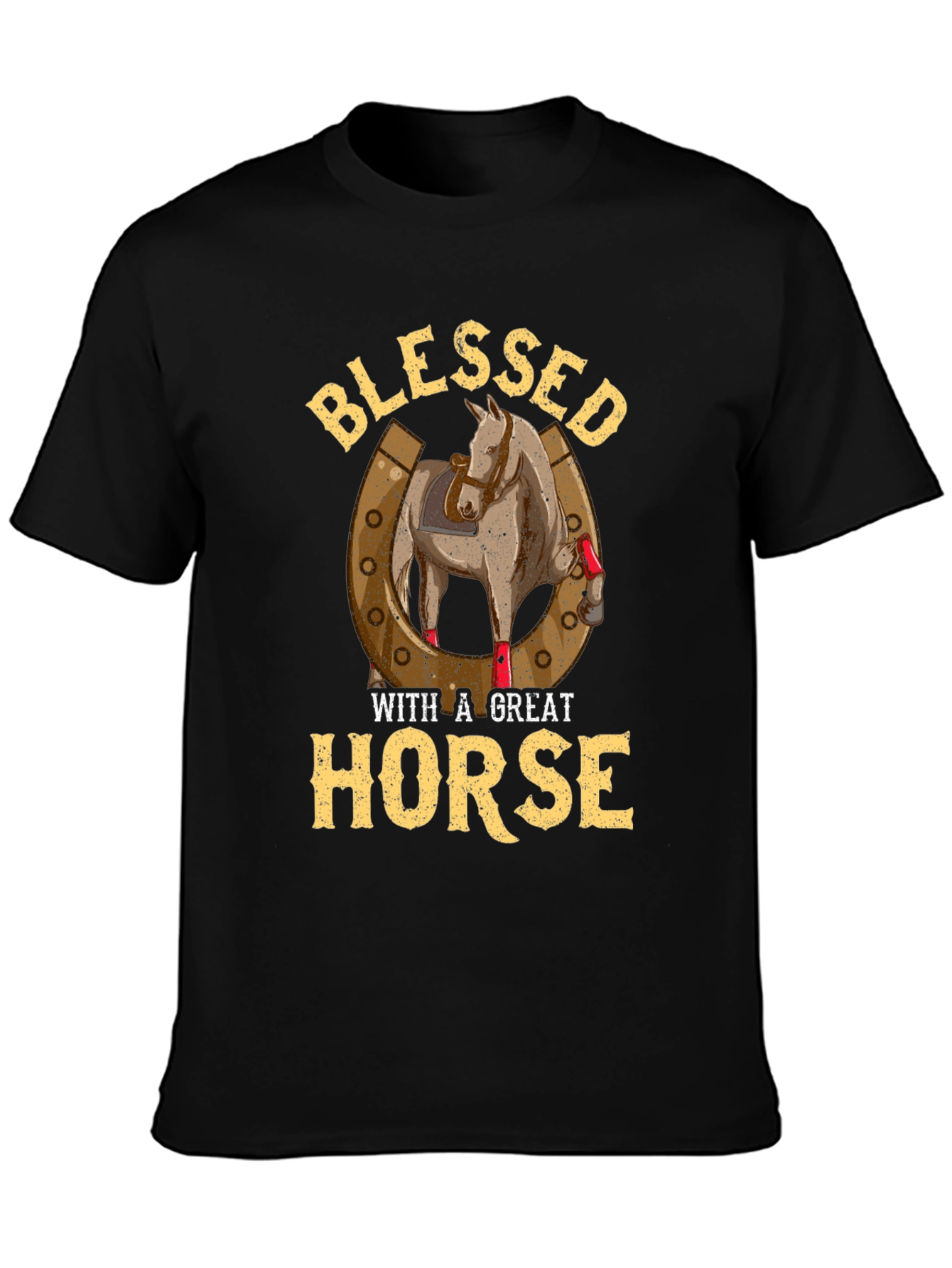 Blessed With A Great Horse T-Shirt
