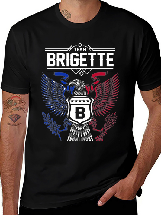 Team Brigette Patriotic Eagle Graphic T-Shirt