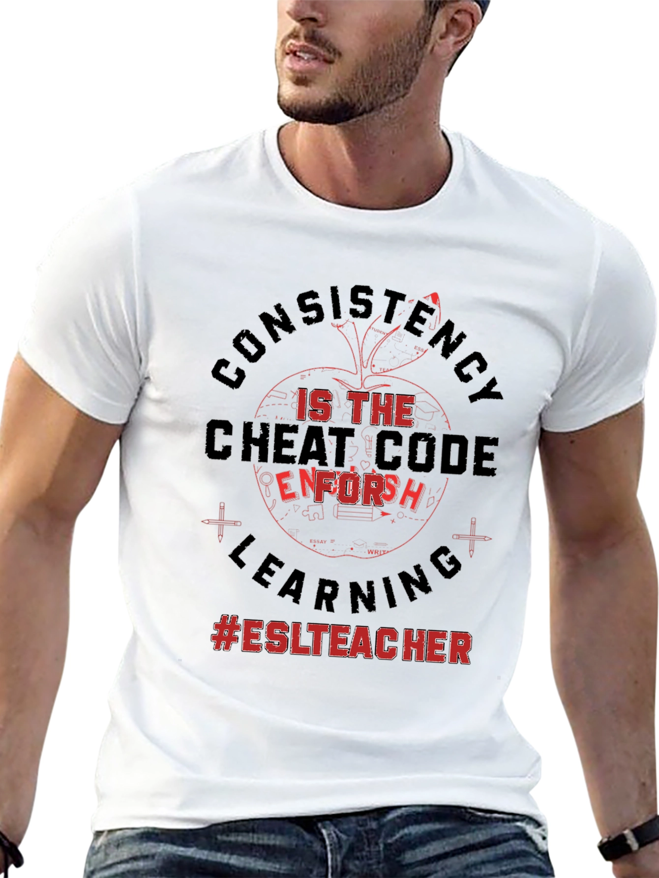ESL Teacher Consistency Cheat Code T-Shirt