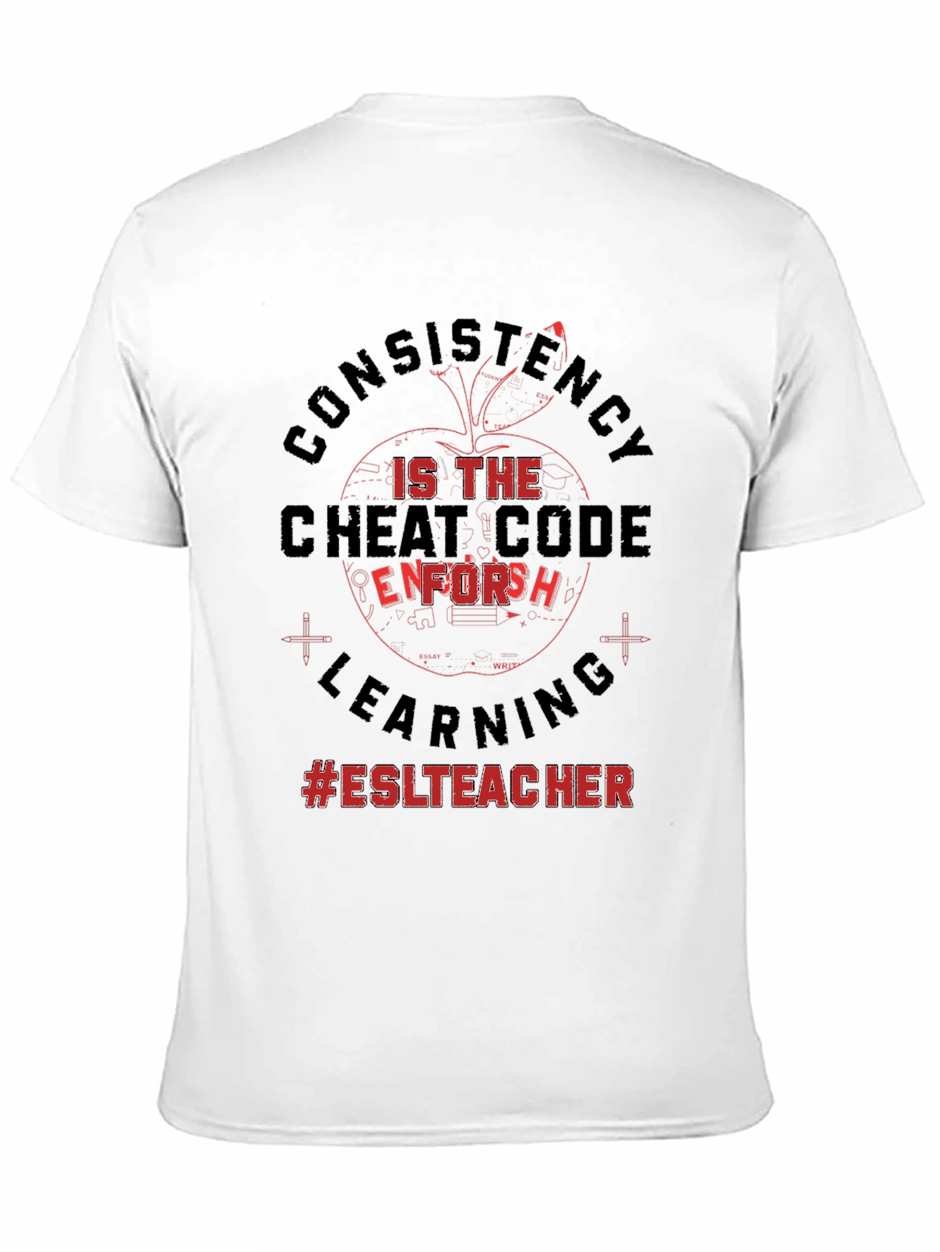 ESL Teacher Consistency Cheat Code T-Shirt