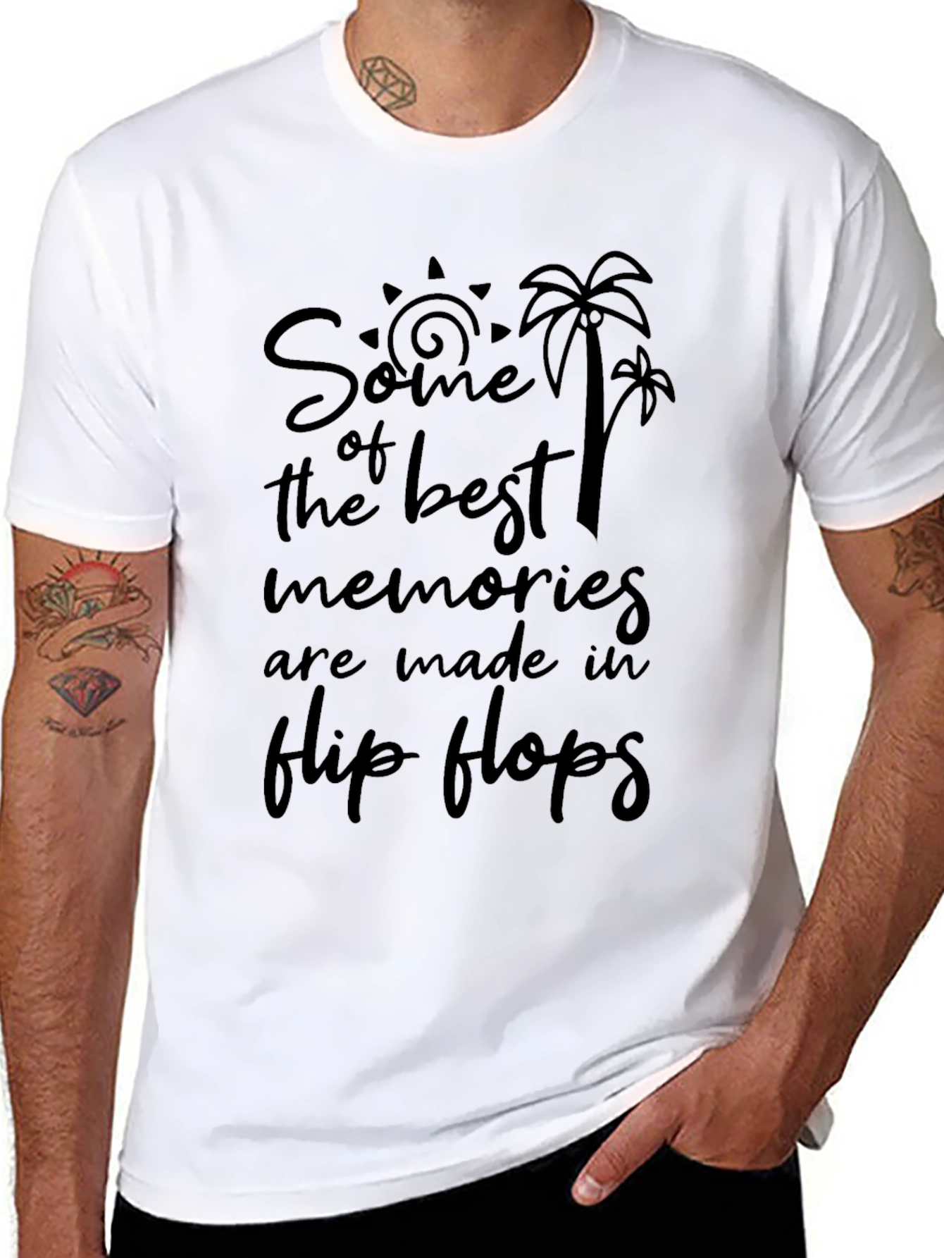 Summer Memories Graphic Tee -  Flip Flops