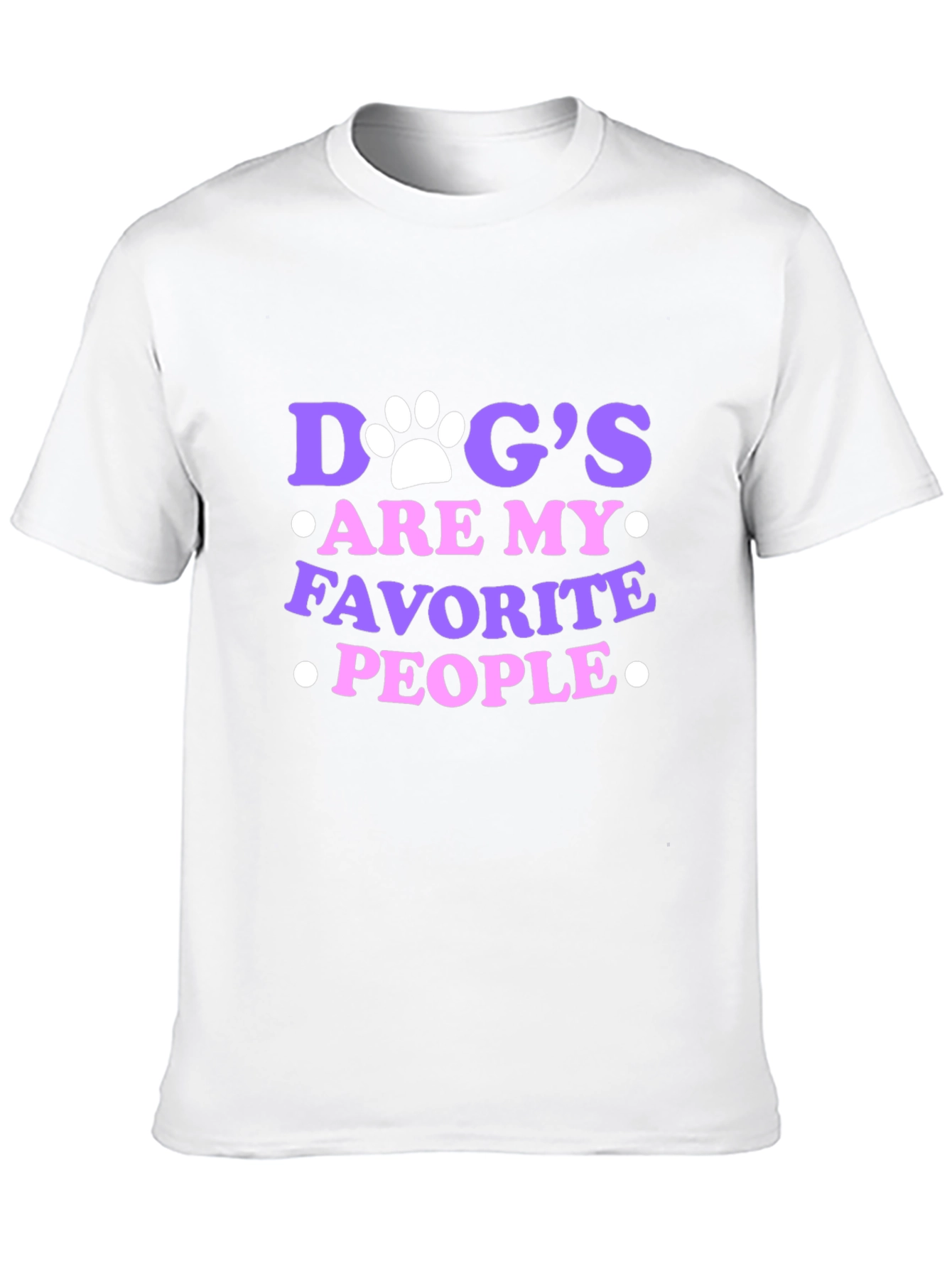 Dogs Are My Favorite People Graphic Tee