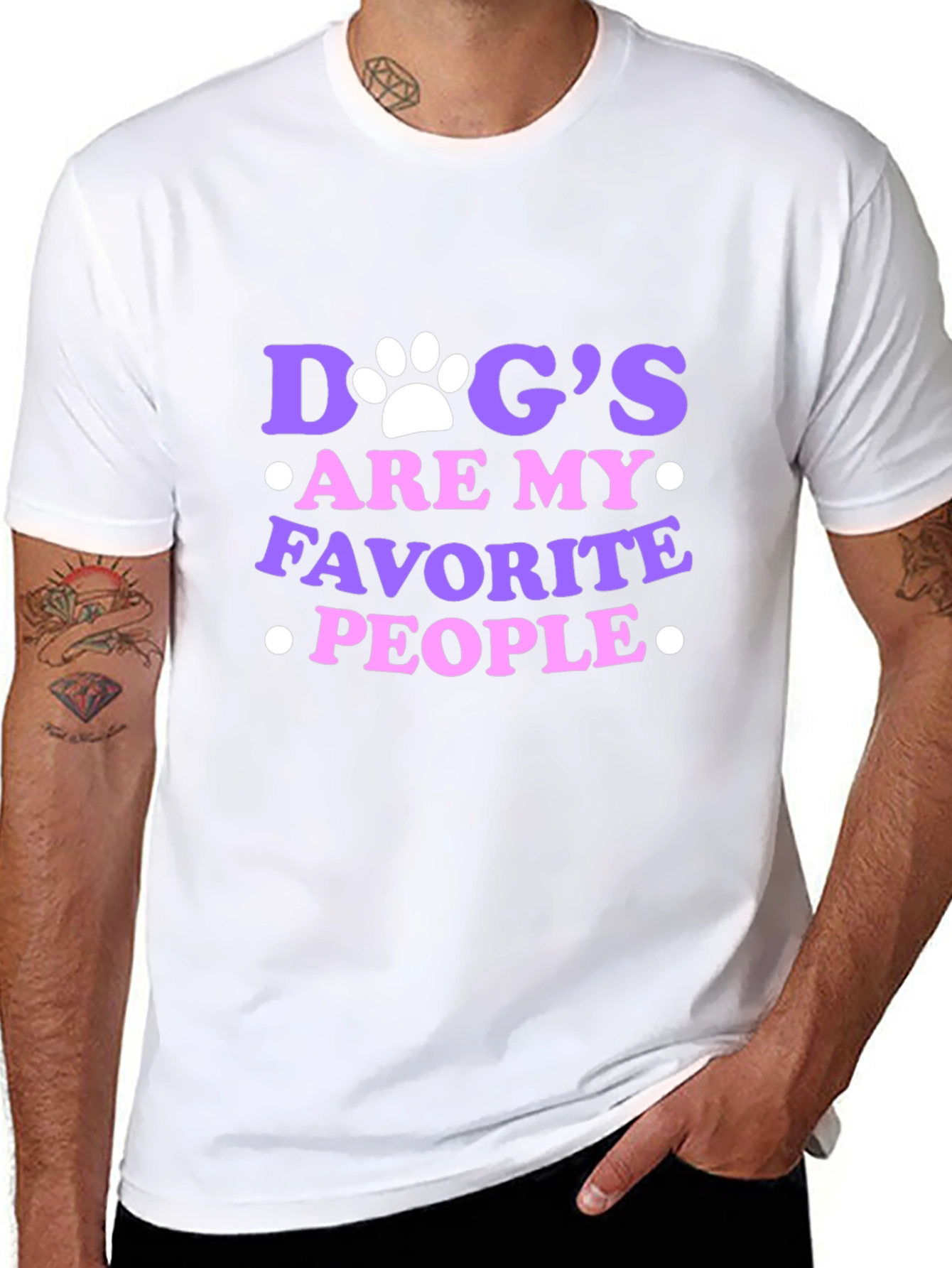 Dogs Are My Favorite People Graphic Tee