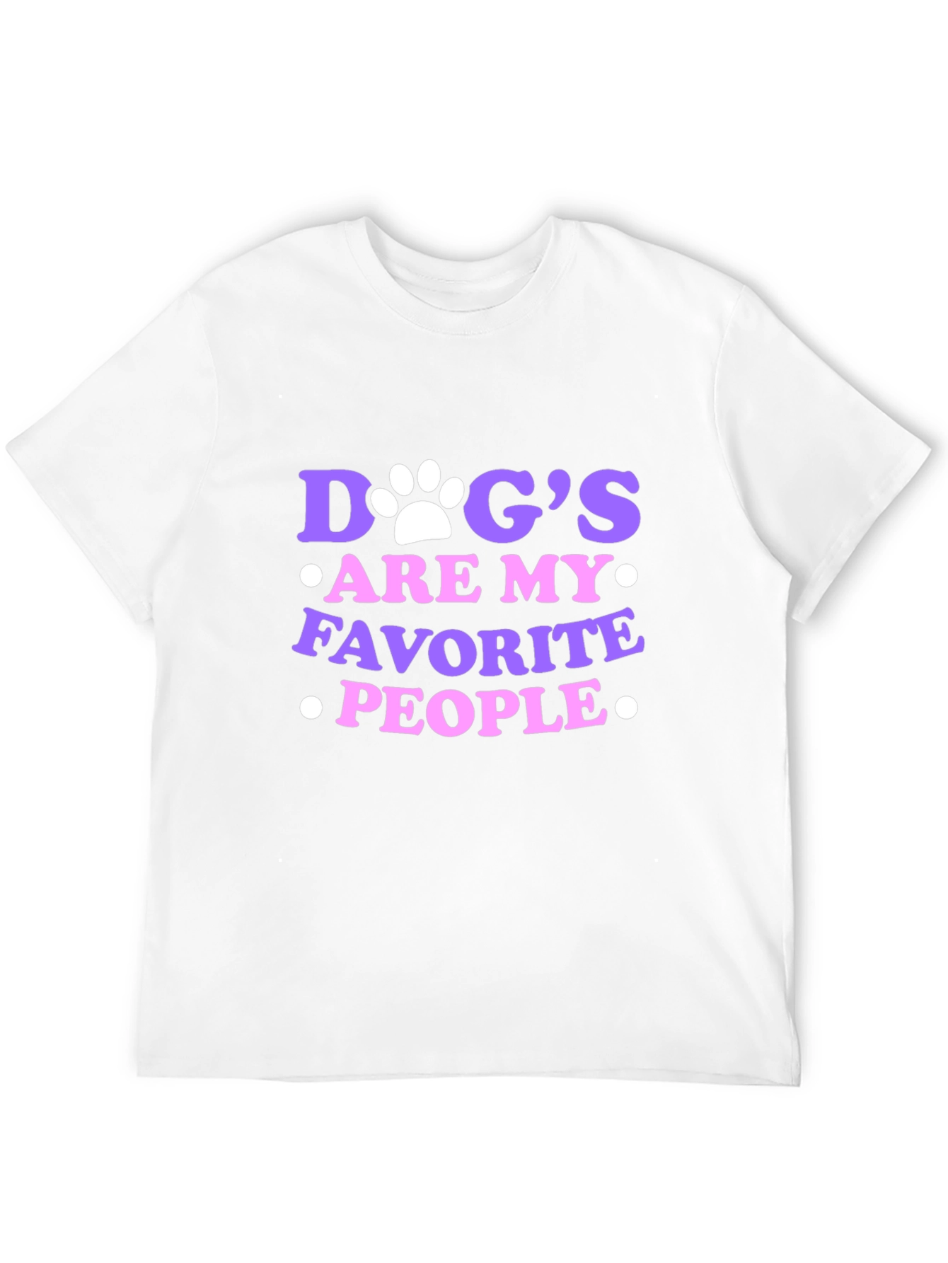 Dogs Are My Favorite People Graphic Tee