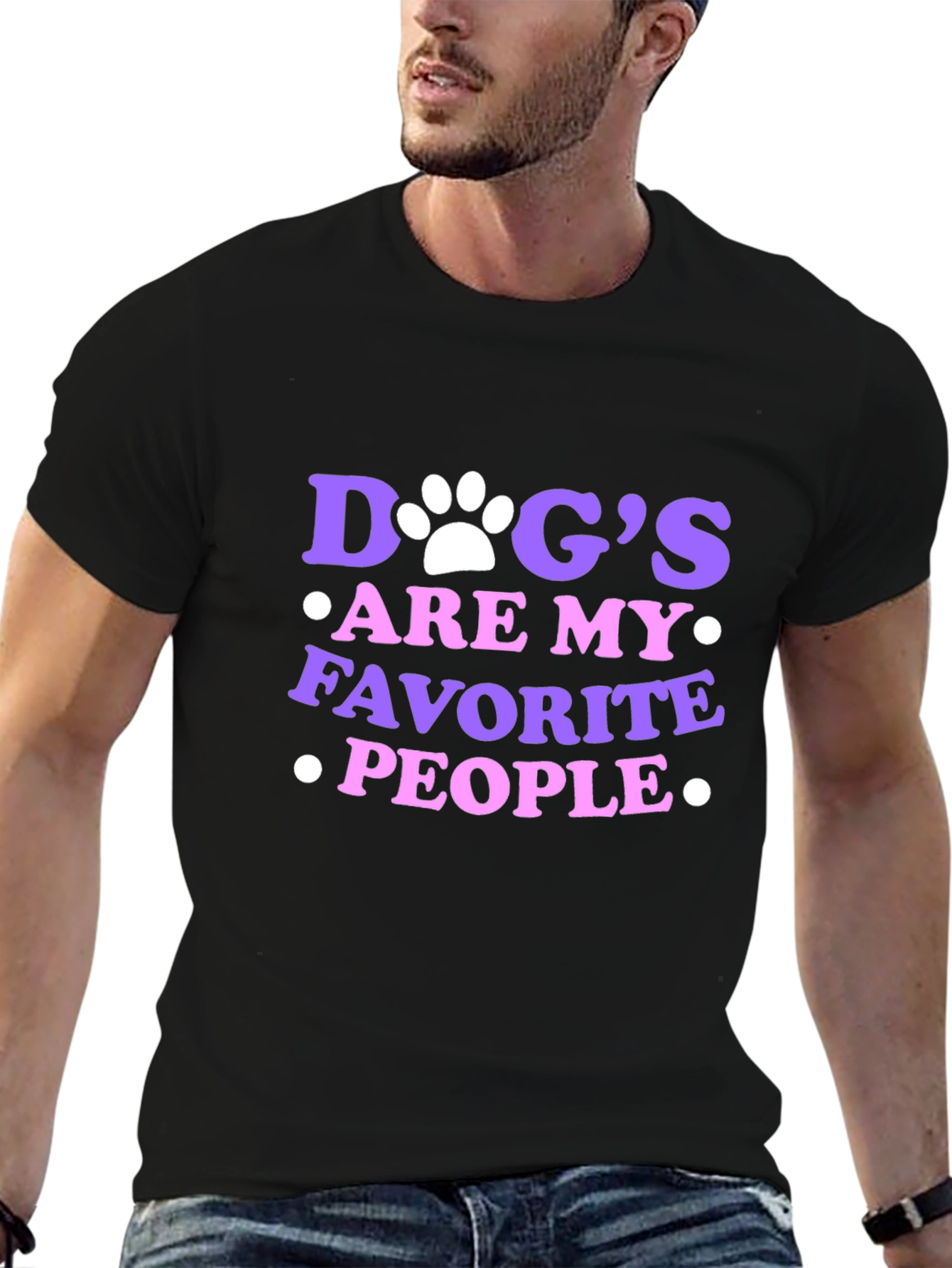 Dogs Are My Favorite People Graphic Tee
