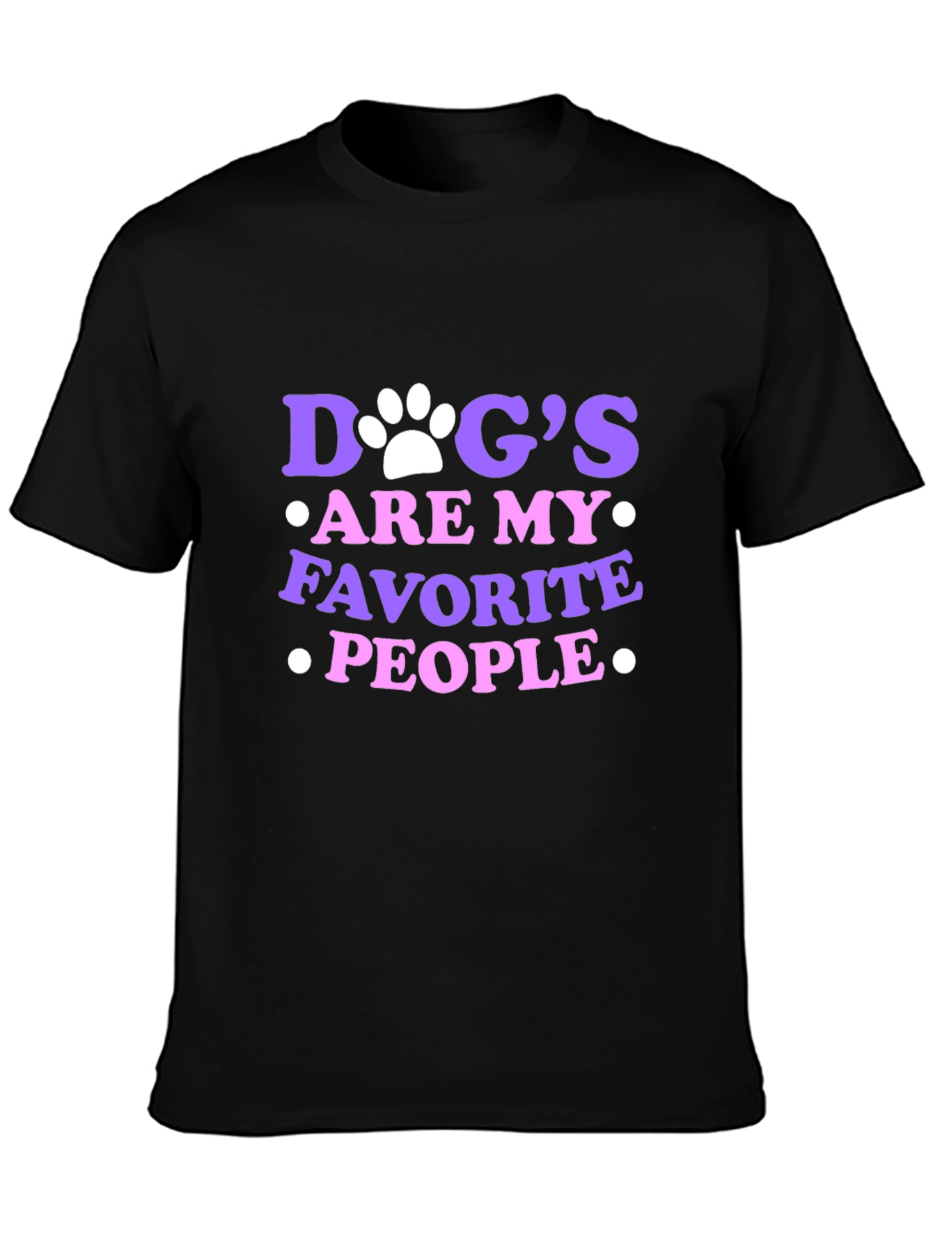 Dogs Are My Favorite People Graphic Tee