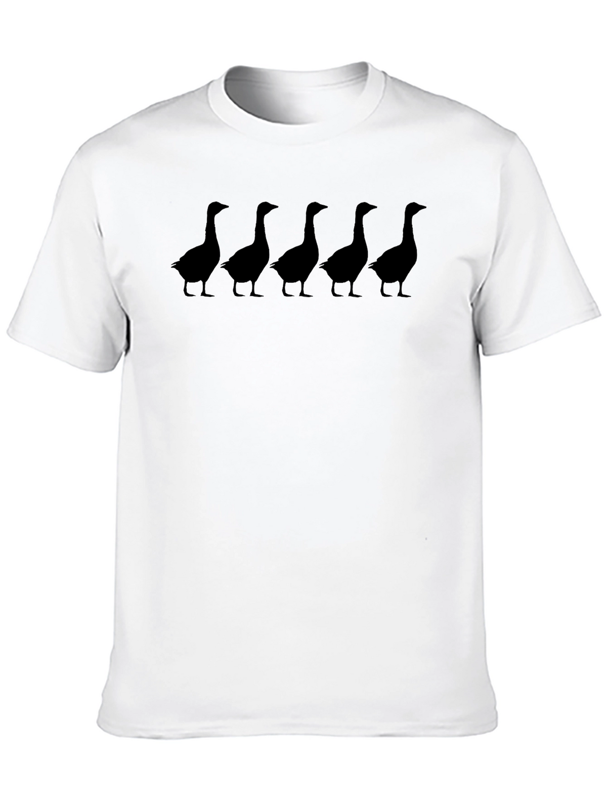 Goose Silhouette Black T-Shirt