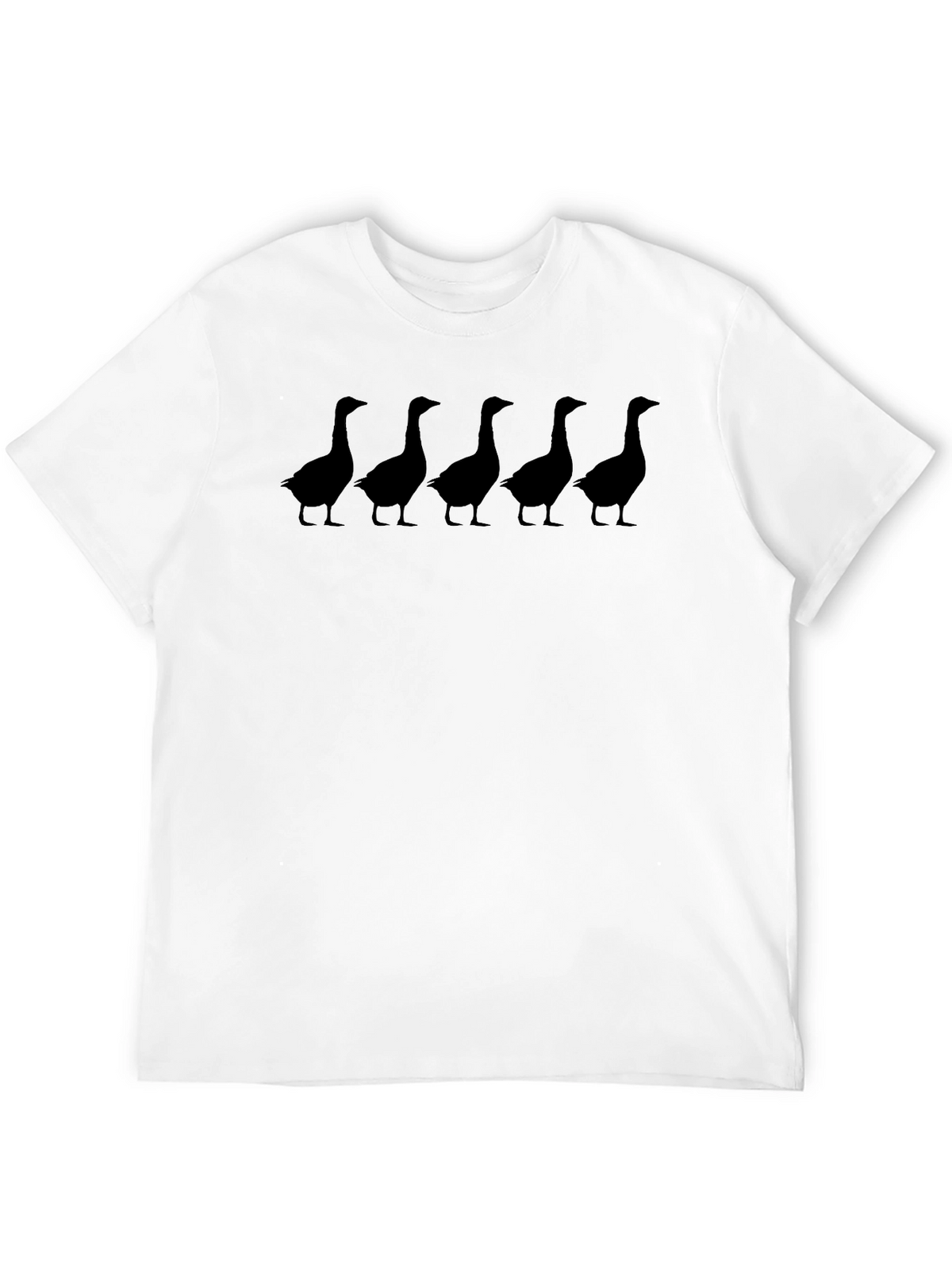 Goose Silhouette Black T-Shirt