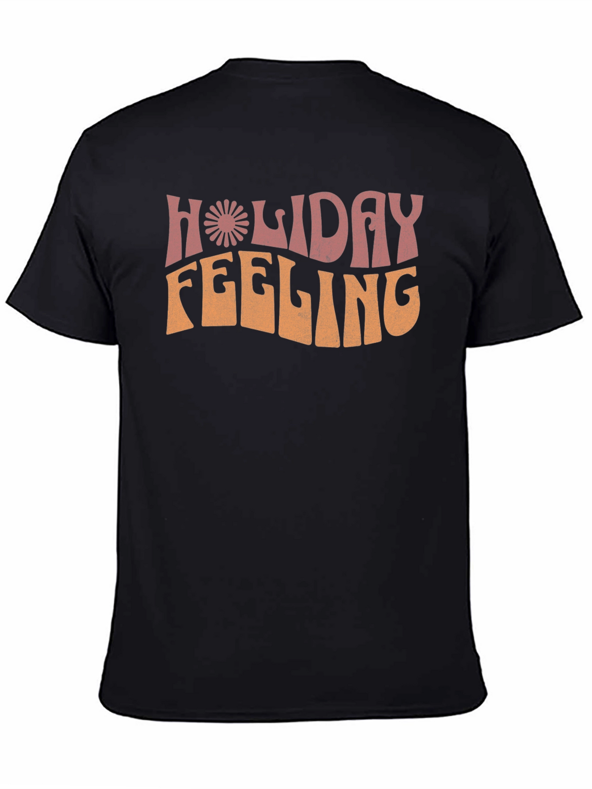 Holiday Feeling Graphic Tee - Retro Style