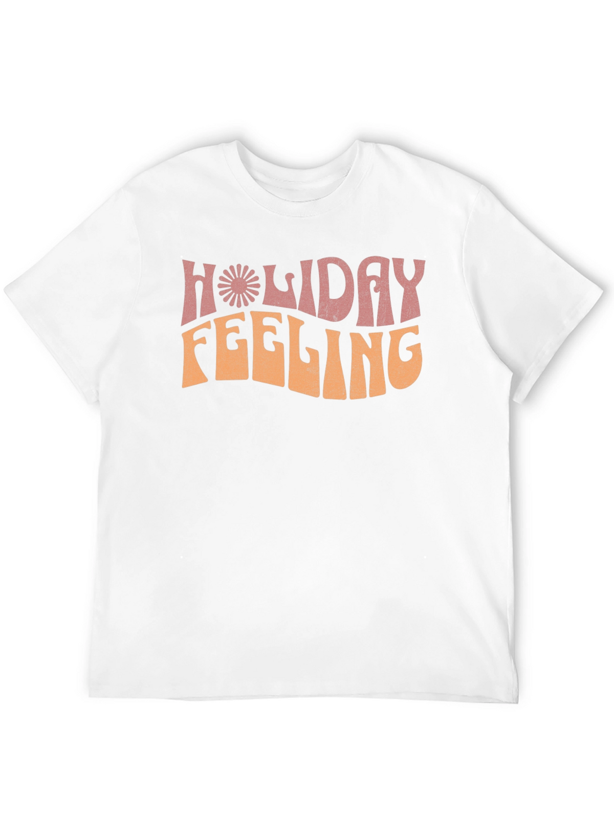 Holiday Feeling Graphic Tee - Retro Style