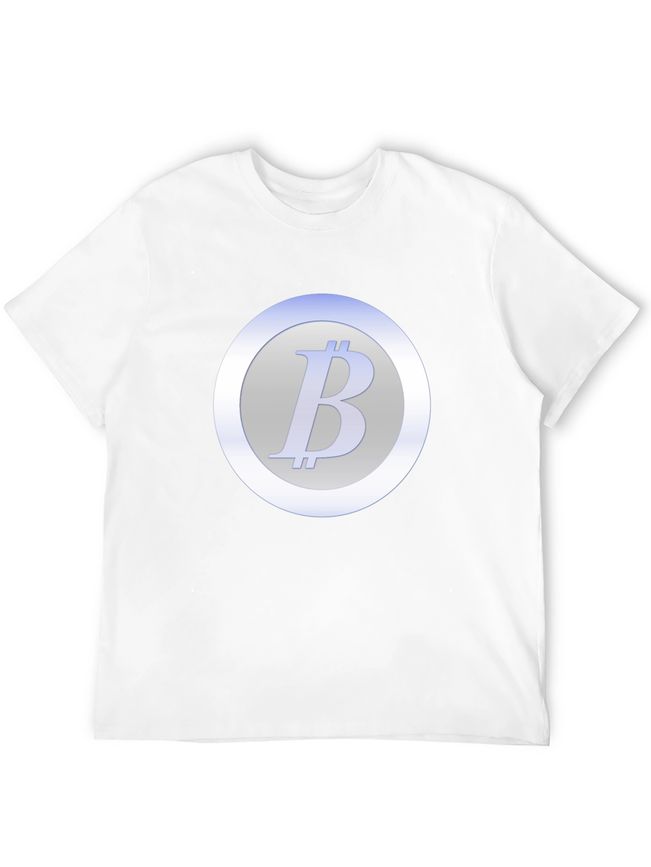 Bitcoin Crypto Tee - Round Logo Graphic