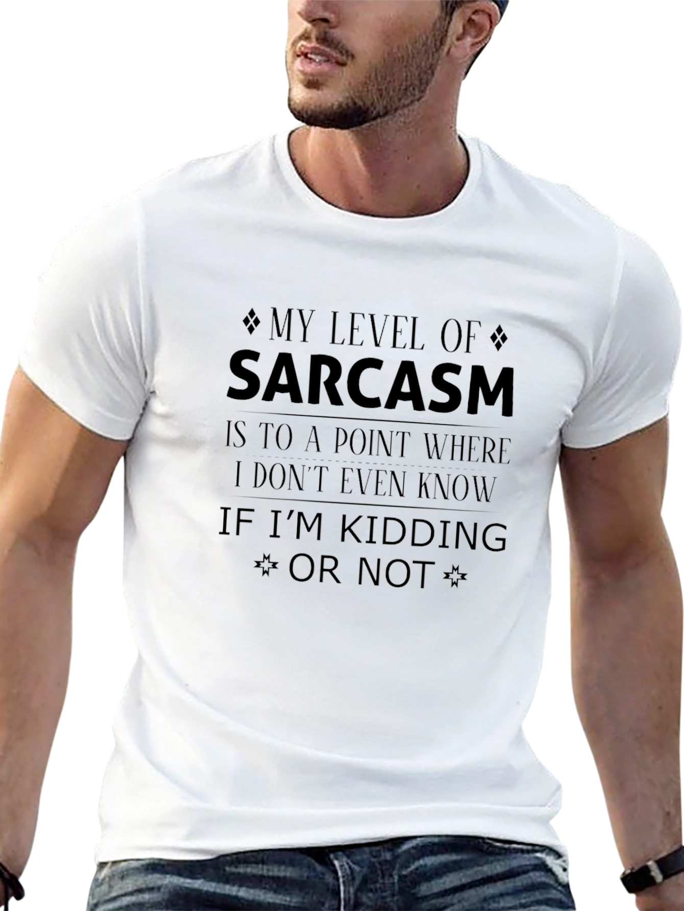 Sarcasm Level T-Shirt - Funny Graphic Tee