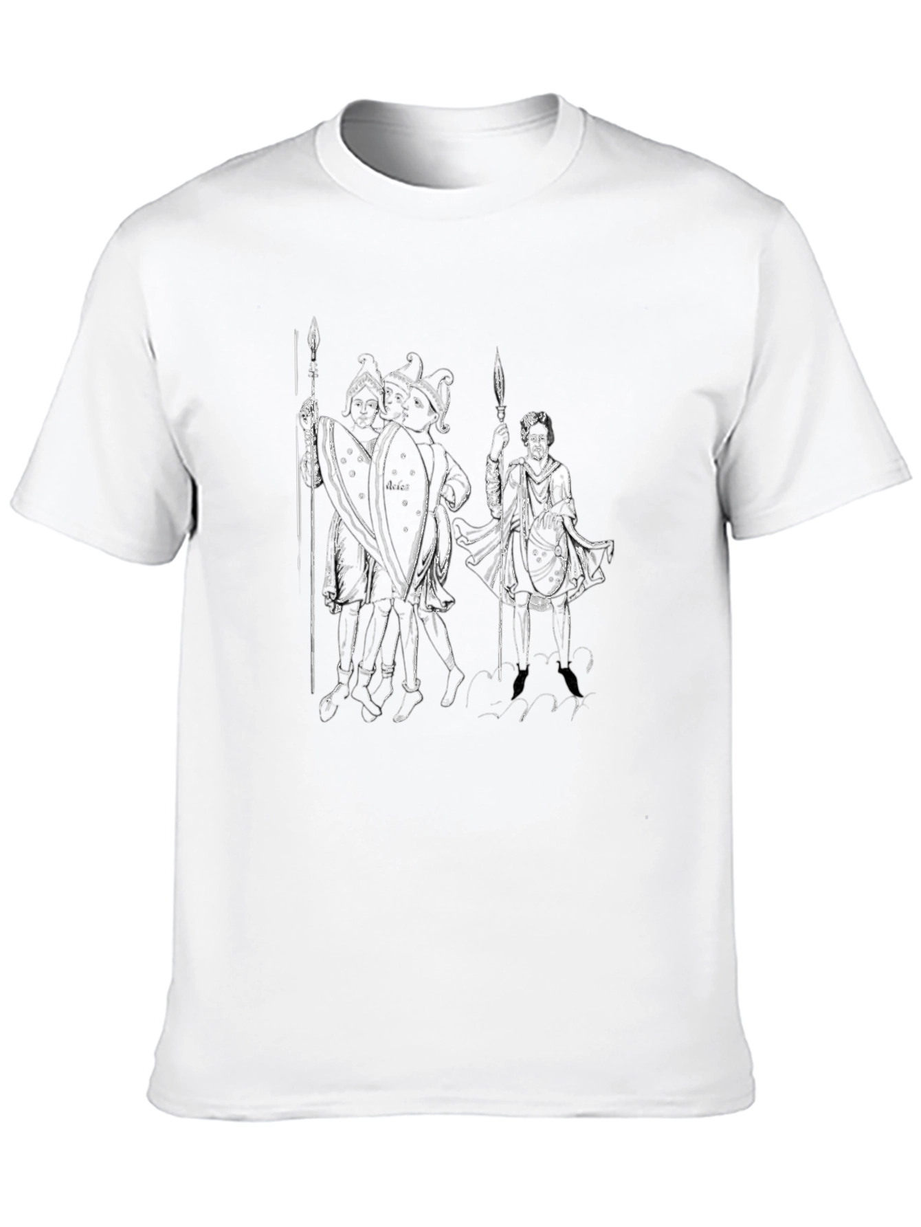Medieval Knights T-Shirt - Dark Apparel