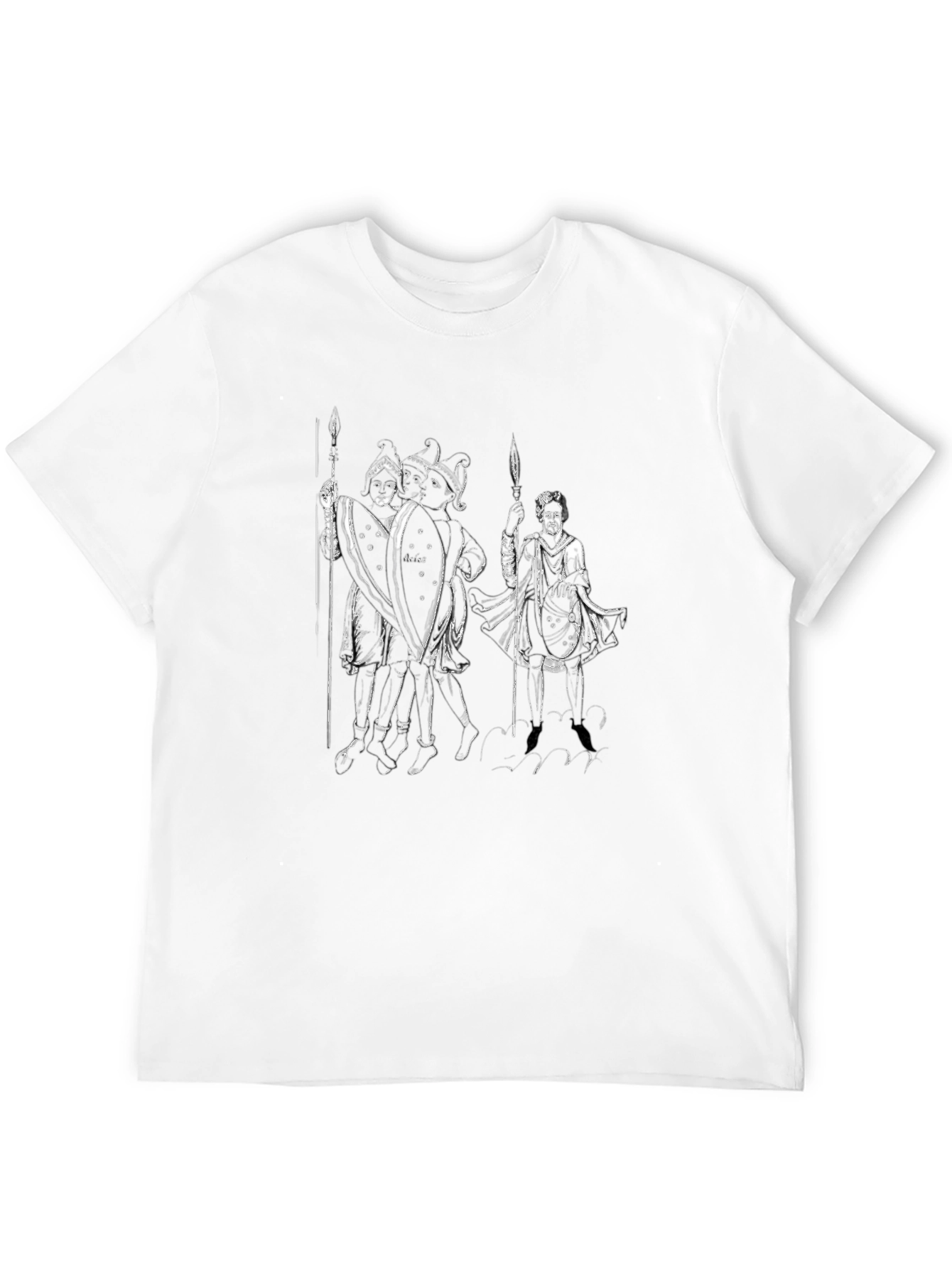 Medieval Knights T-Shirt - Dark Apparel