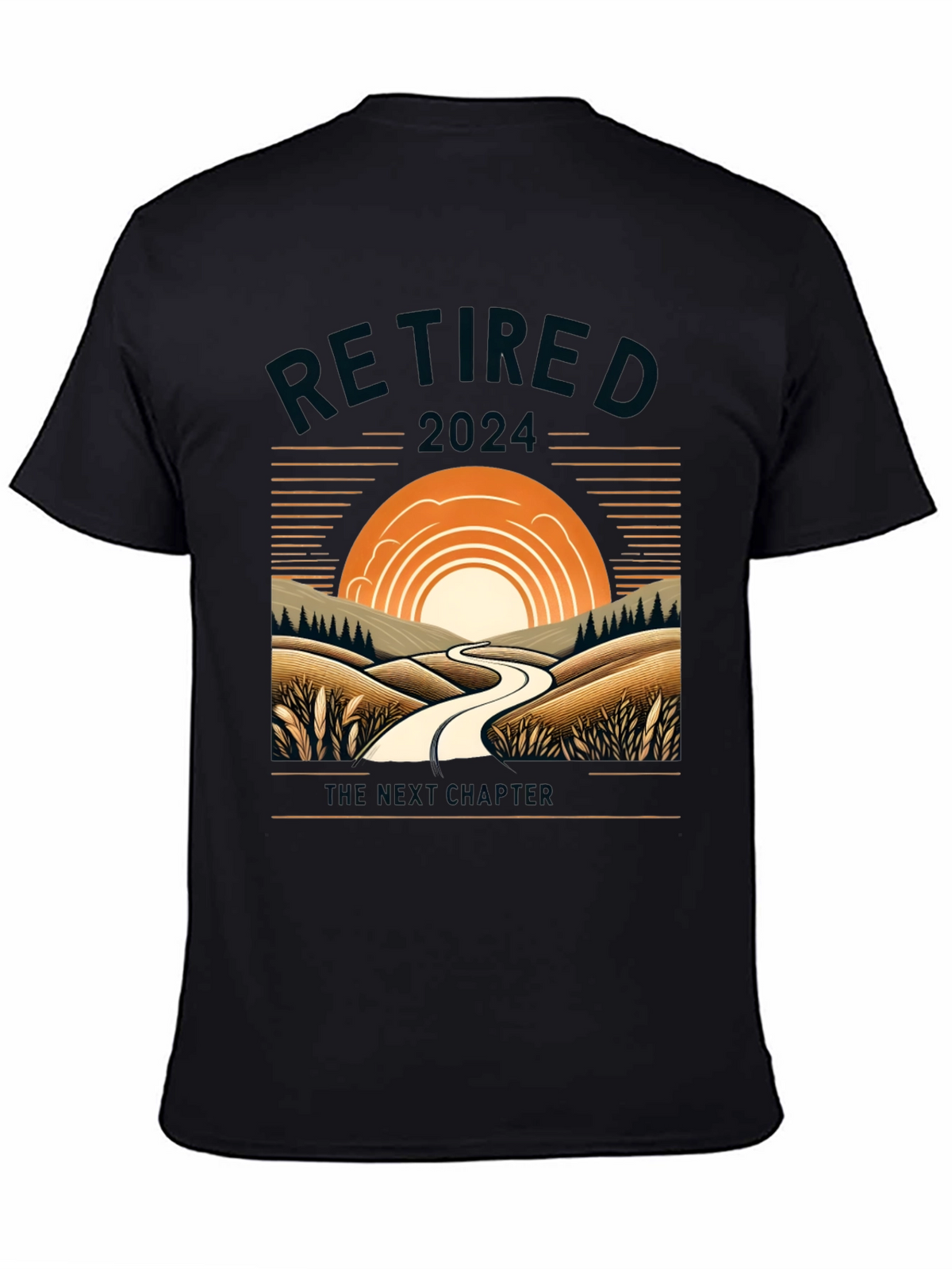 Retired 2024 T-Shirt: The Next Chapter Awaits
