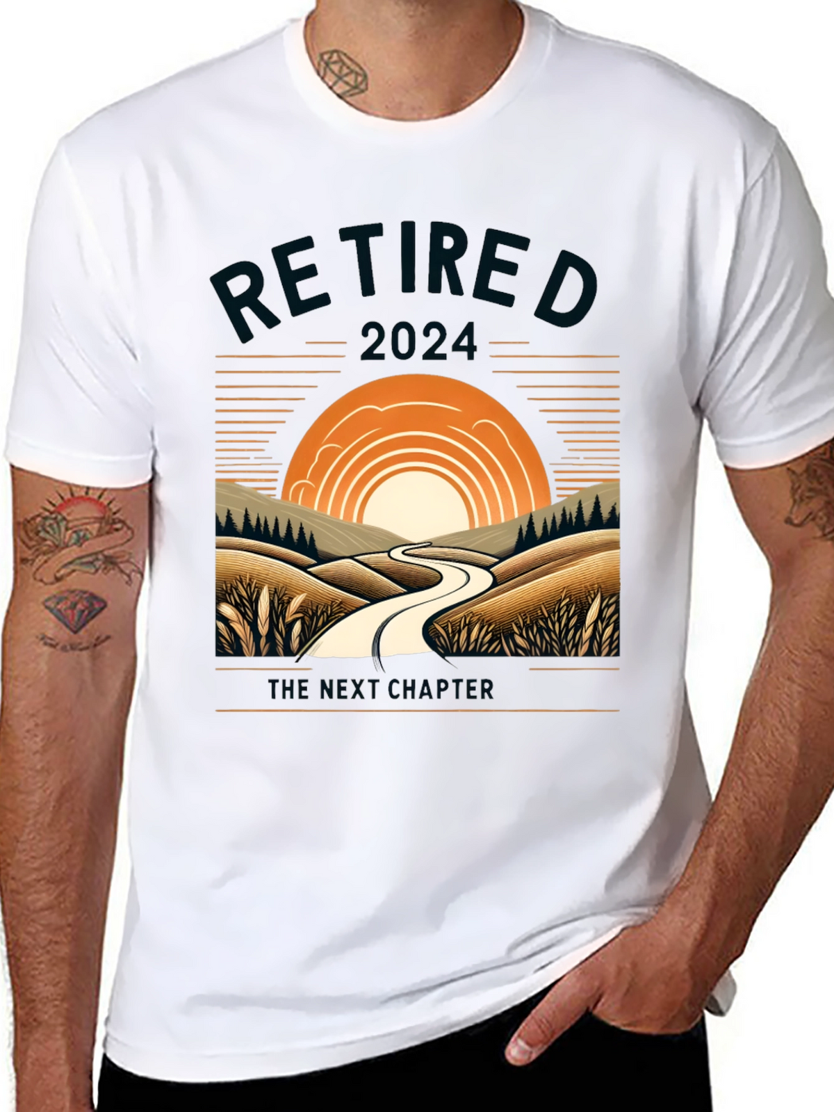 Retired 2024 T-Shirt: The Next Chapter Awaits