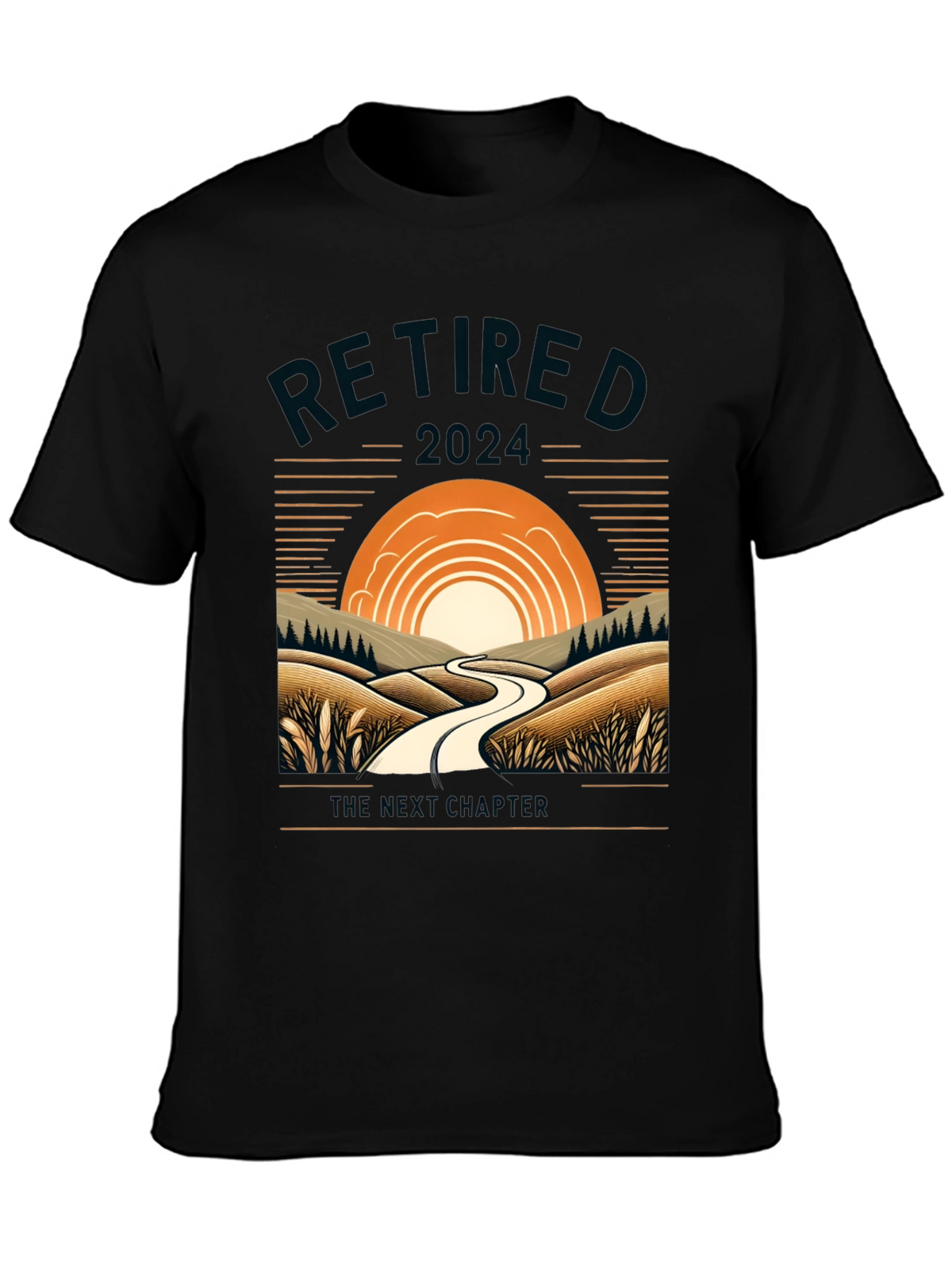 Retired 2024 T-Shirt: The Next Chapter Awaits