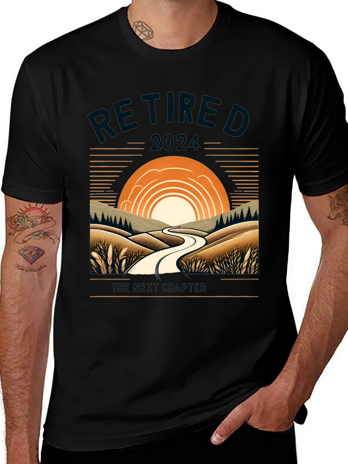 Retired 2024 T-Shirt: The Next Chapter Awaits