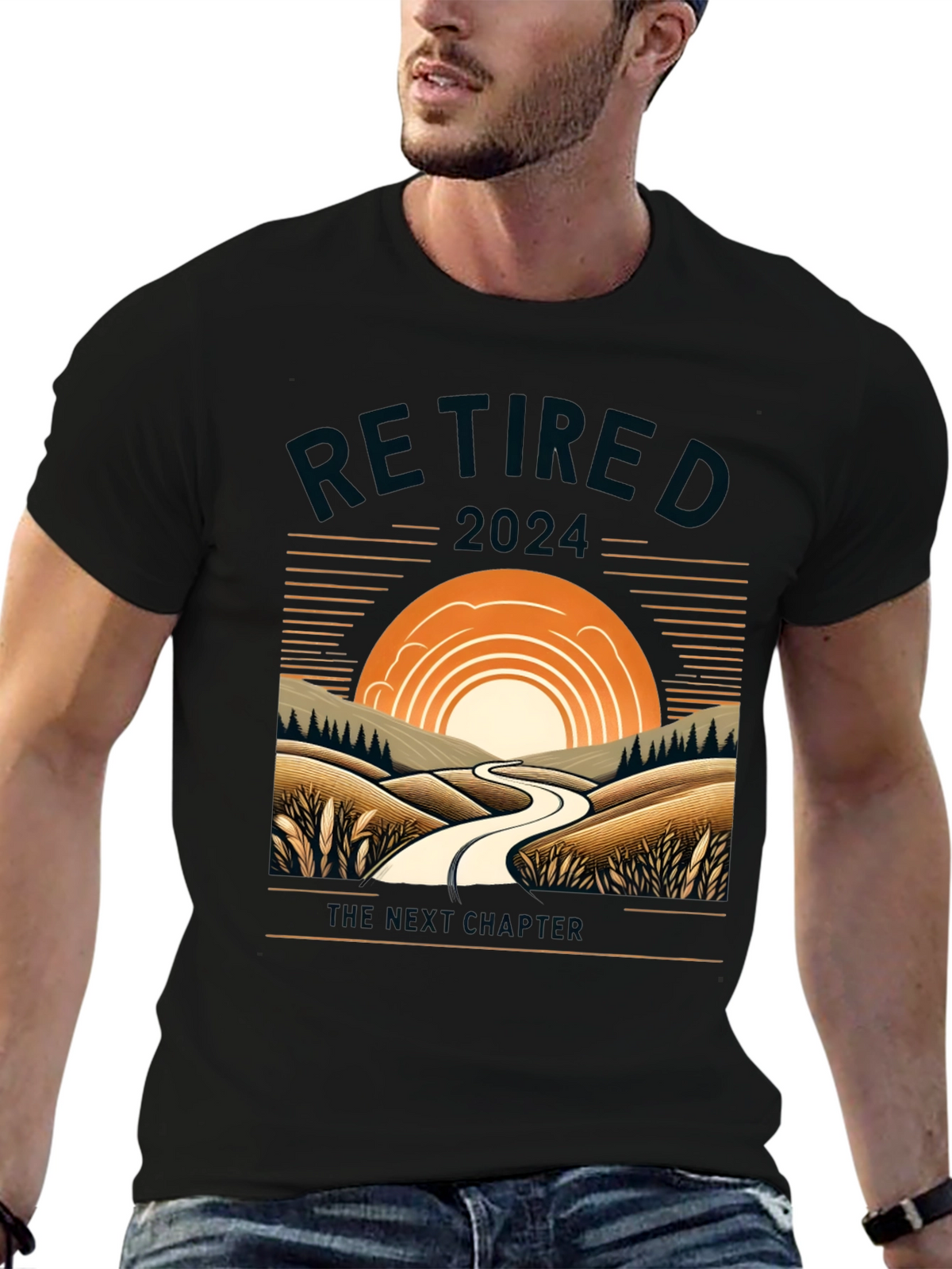 Retired 2024 T-Shirt: The Next Chapter Awaits