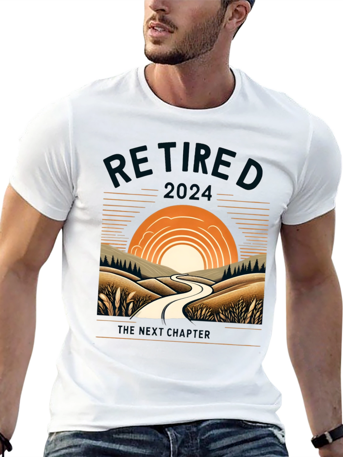Retired 2024 T-Shirt: The Next Chapter Awaits